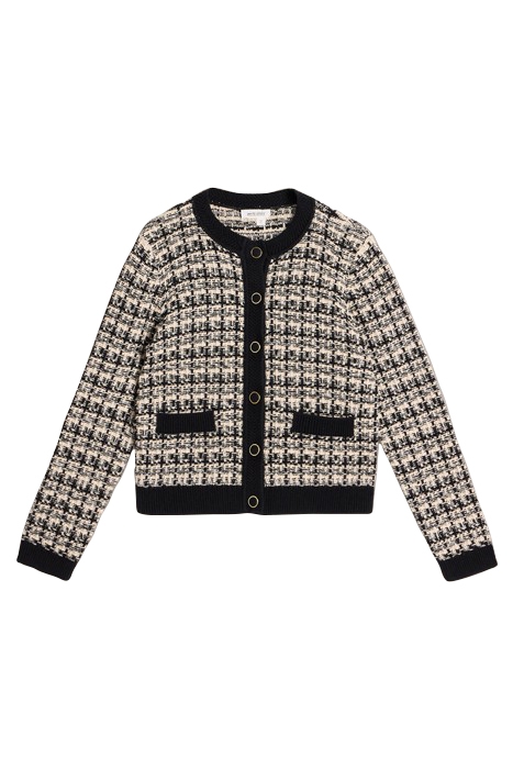 KELLY CARDI BLACK MULTI 2