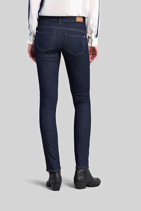 LOW WAIST BLUE SLIM JEANS 2