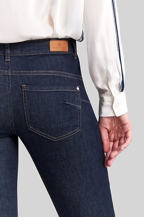 LOW WAIST BLUE SLIM JEANS 5