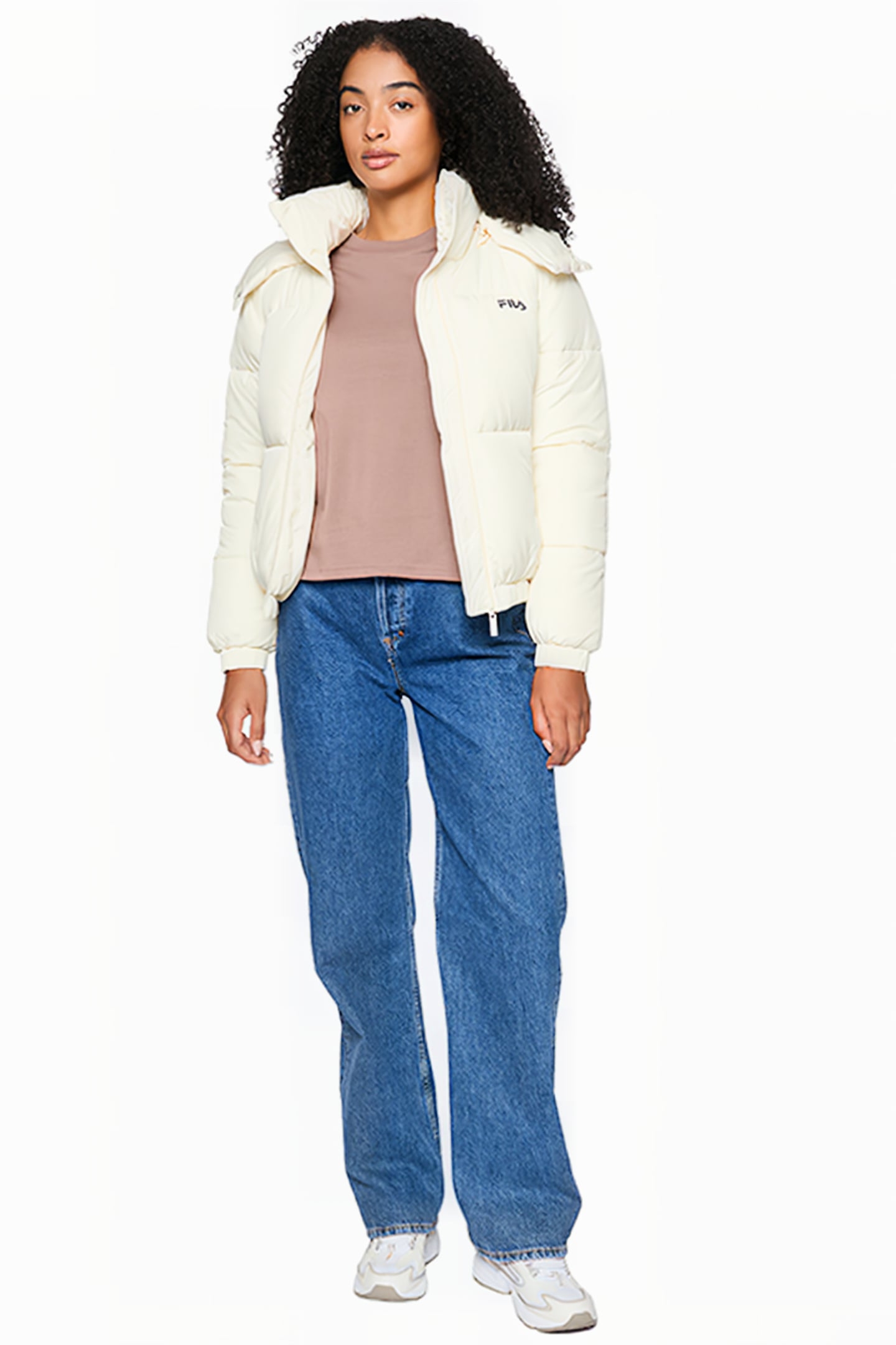 BUCHEN CROPPED PUFFER JACKET ANTIQUE WHITE 3