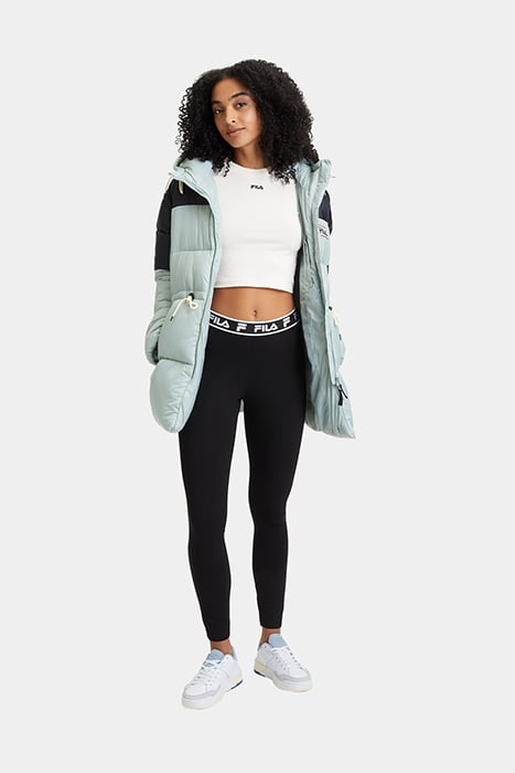 LATINA CROPPED TEE ANTIQUE WHITE 7