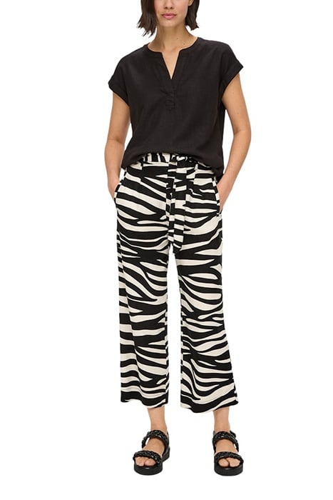 S.OLIVER PANTS BLACK 3