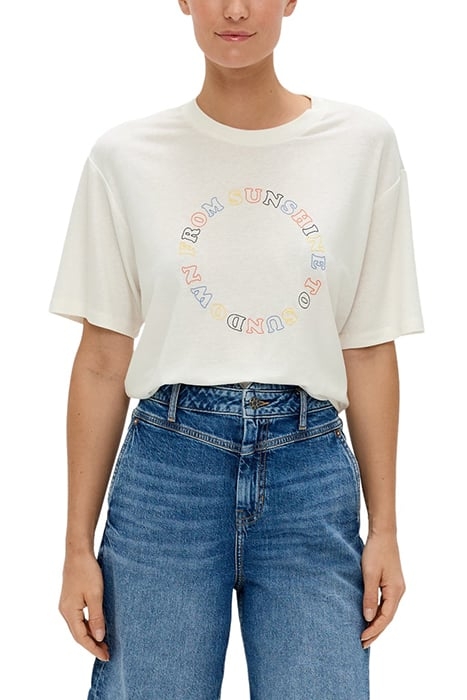 S.OLIVER T-SHIRTS OFF-WHITE 1