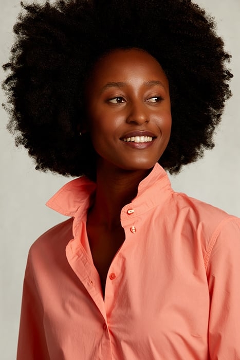 ORANGE CENTERED BLOUSE 5