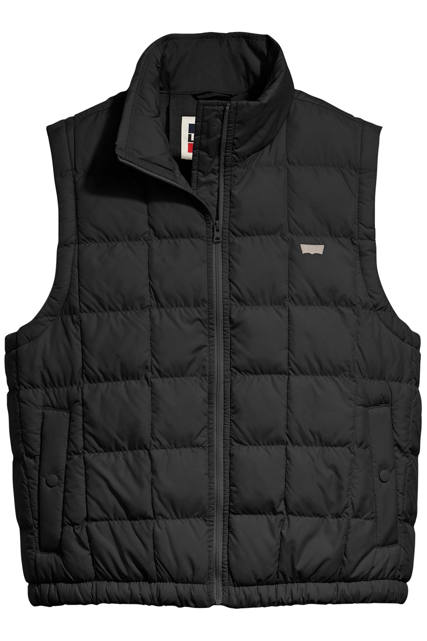 PUFFER VEST JACKET IN BLACK 3