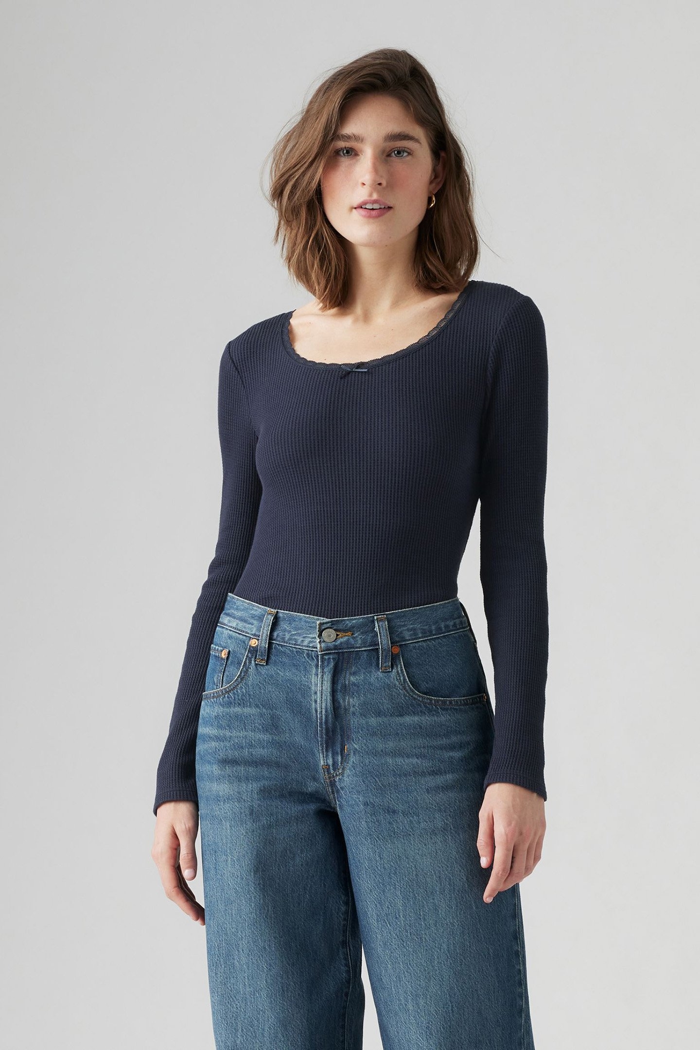 LEVI'S® DRY GOODS WAFFLE LONG-SLEEVE TEE 1