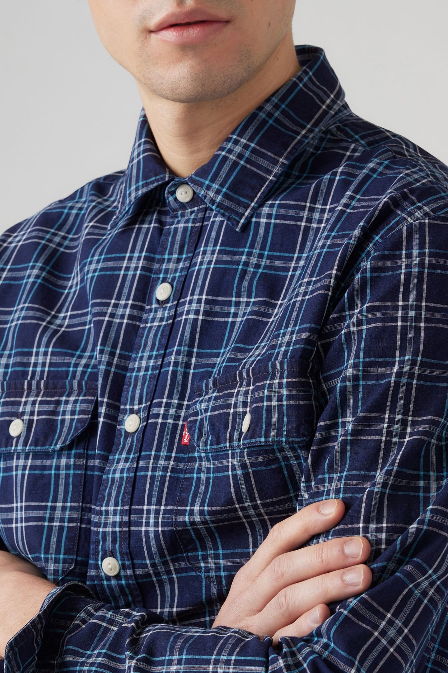 JACKSON WORKER BLAIRMORE INDIGO YARNDYE 5