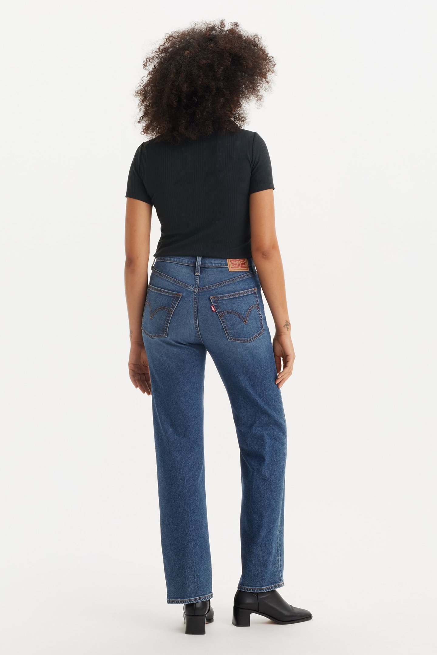 RIBCAGE FULL-LENGTH JEANS 2