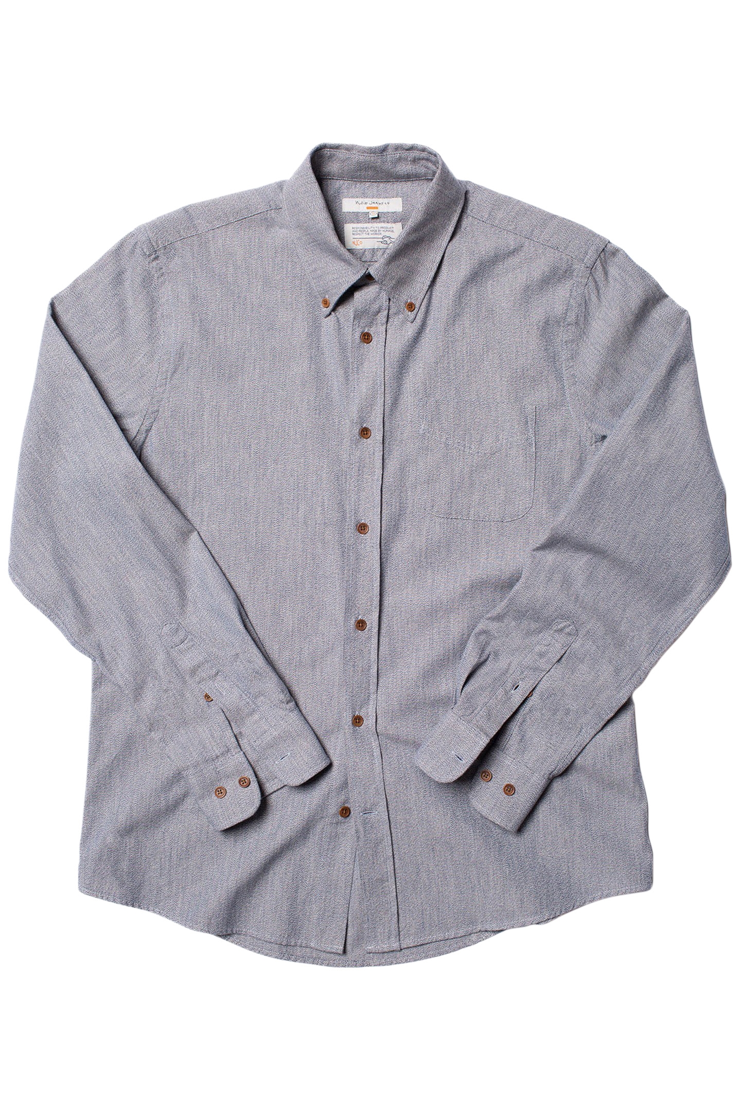 JOHN BUTTON DOWN BLUEMELANGE 3