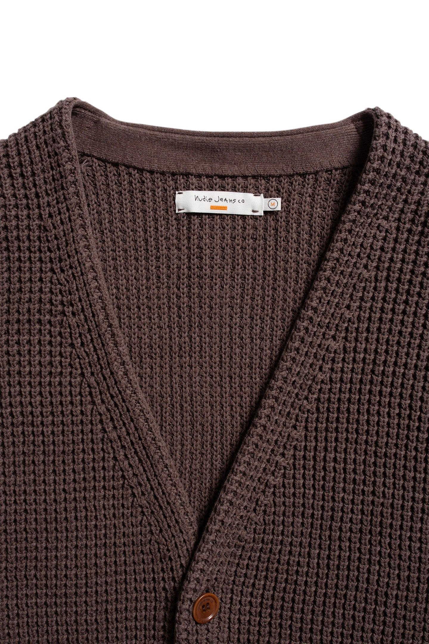 KENT PINEAPPLE CARDIGAN BROWNMELANGE 4