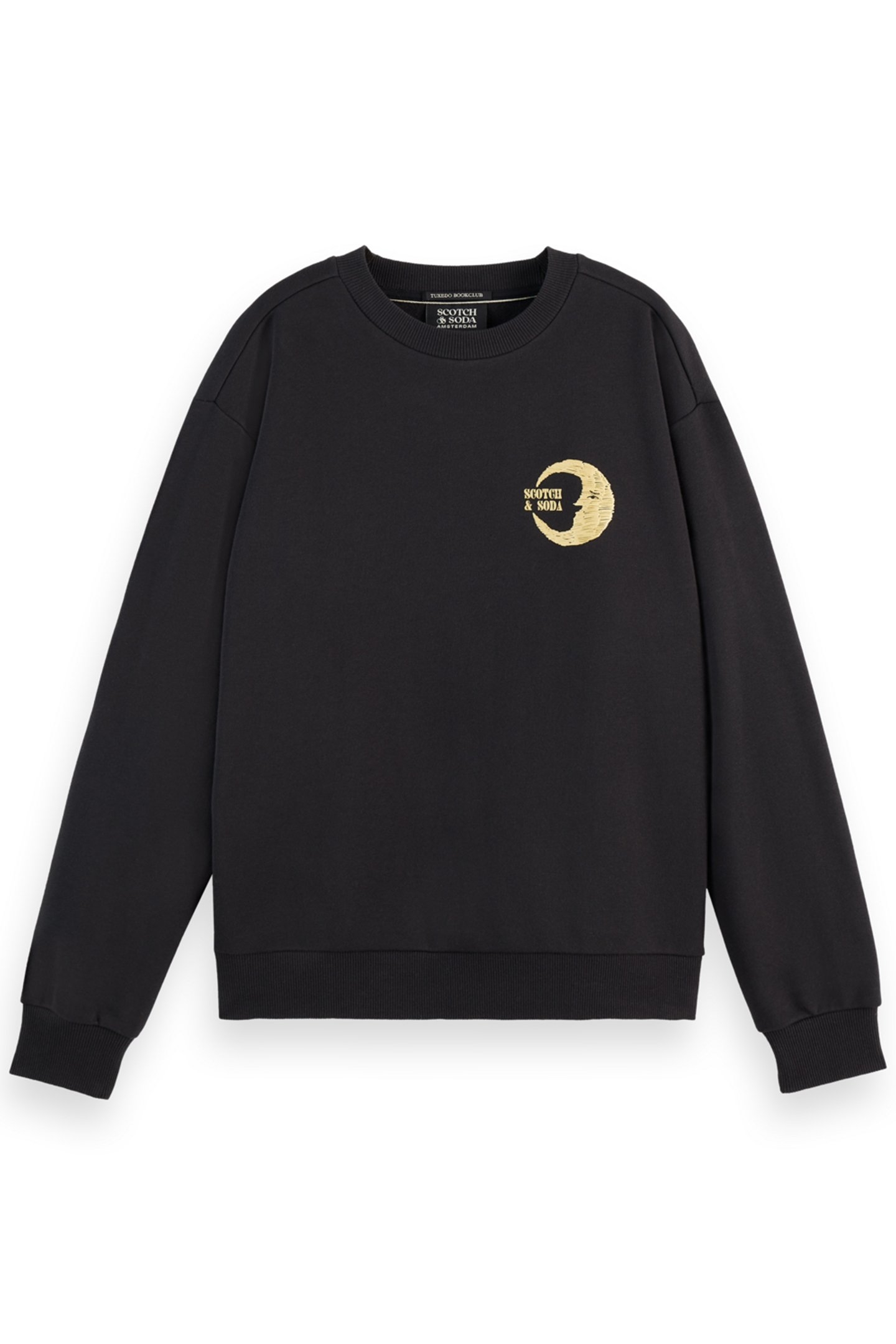 FRONT BACK FESTIVE ARTWORK RELAXED FIT SWEATSHIRT EVENING BL 4