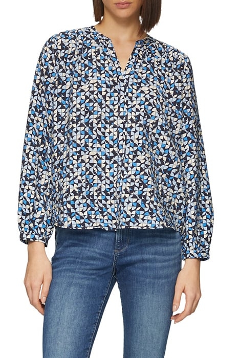S.OLIVER BLOUSES DARK-BLUE 1