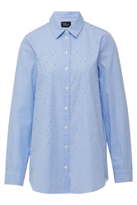 S.OLIVER BLOUSES LIGHT-BLUE 4