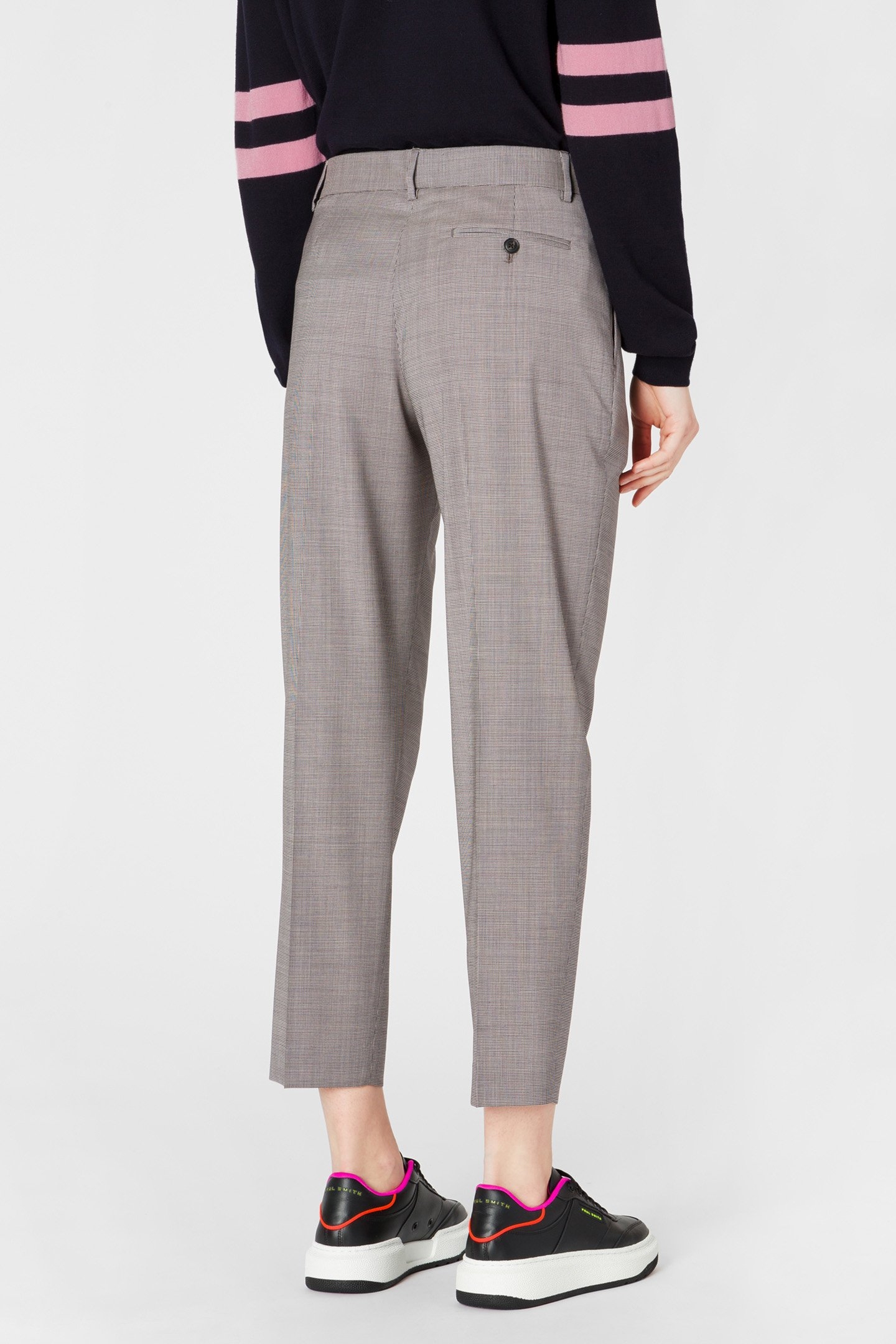 WOMENS TROUSERS GREY MELANGE 2