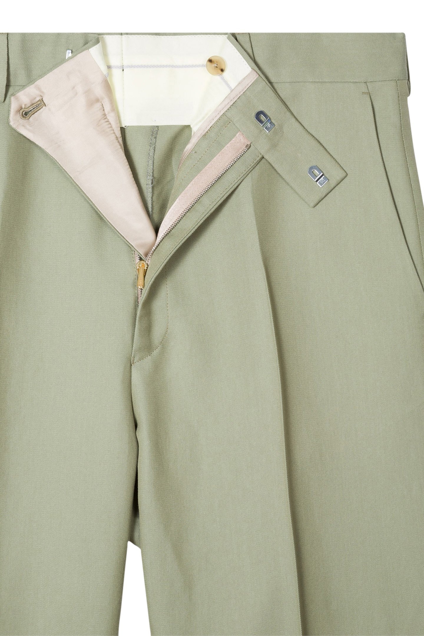 GENTS TROUSER LT GREYISH GREEN 6