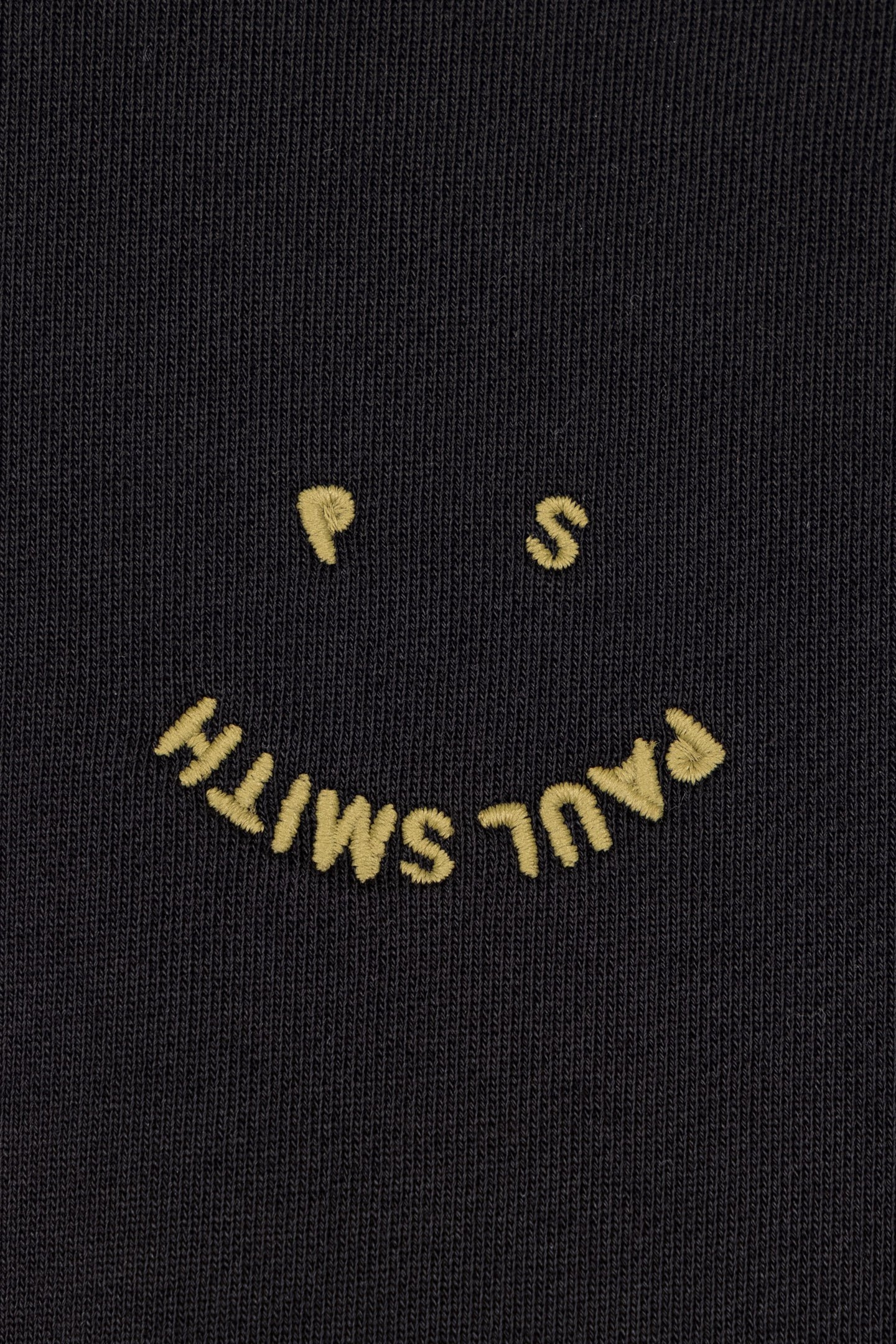 MENS LS SWEATSHIRT PS HAPPY BLACK 6