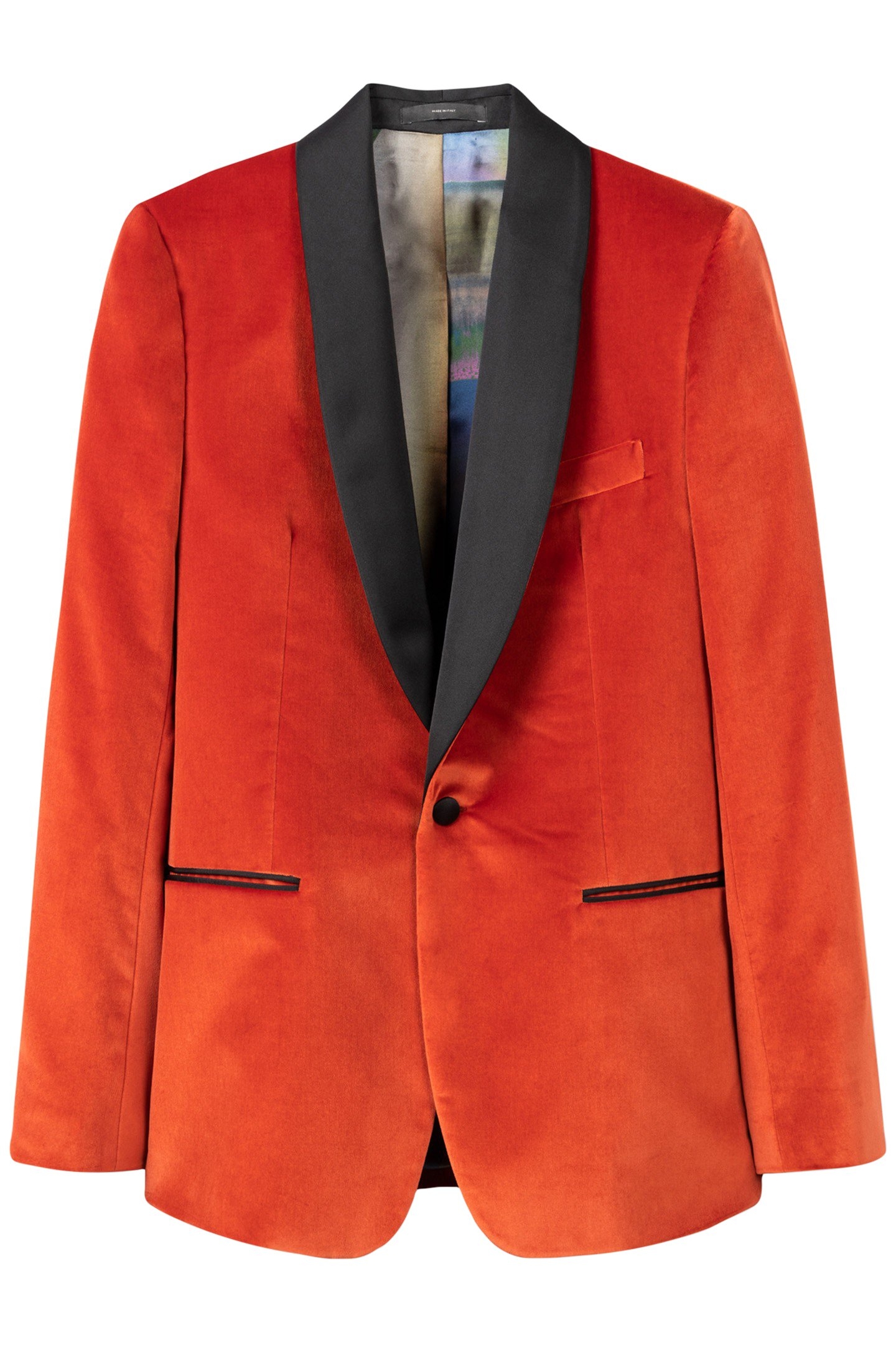 MENS 2BTN JACKET DARK RUST 4