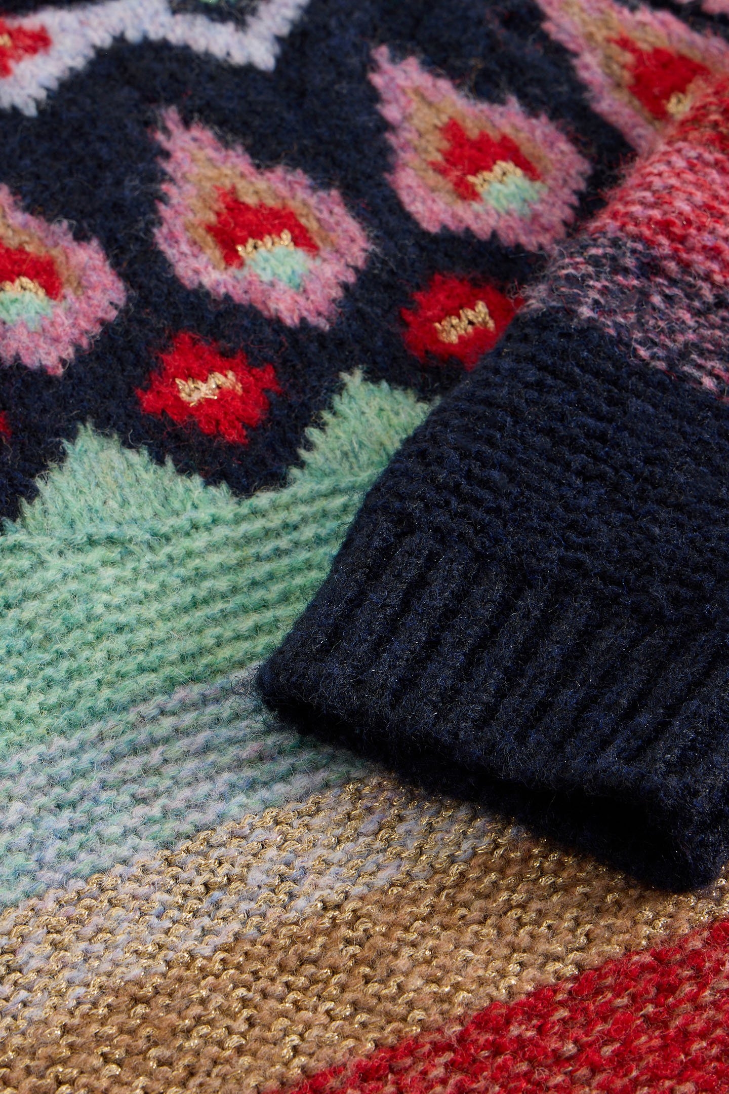 NEW YORK FAIRISLE JUMPER RED MULTI 6