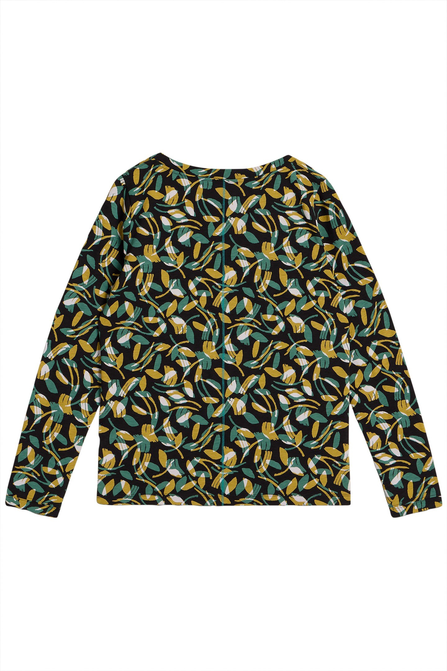 NELLY LS TEE BLACK PRINT 3