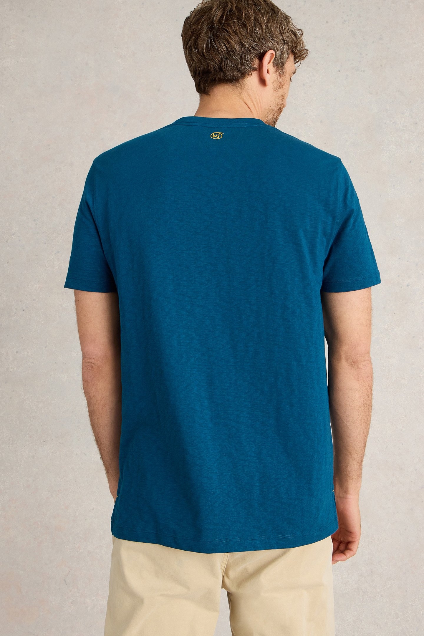 SLOW LANE GRAPHIC TEE TEAL PRINT 2