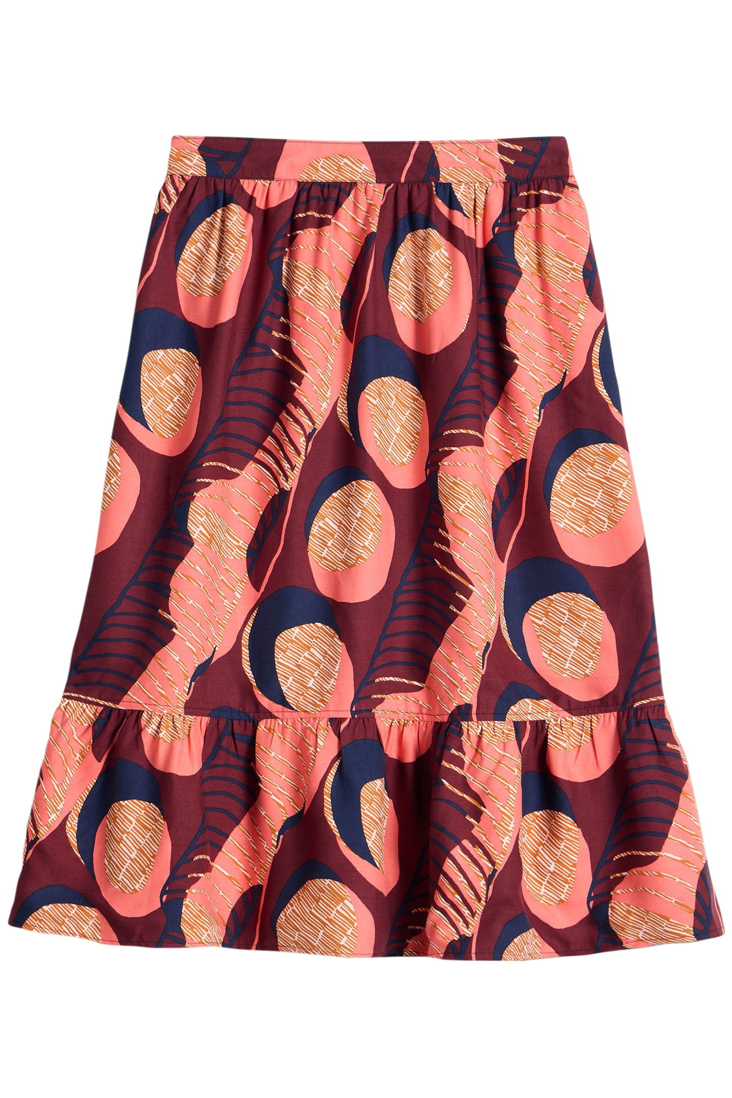 AVA REVERSIBLE SKIRT PLUM MULTI 5