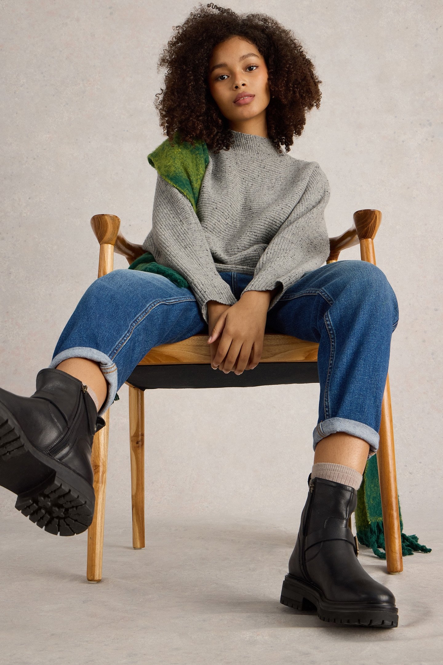 CARLI JUMPER MID GREY 4