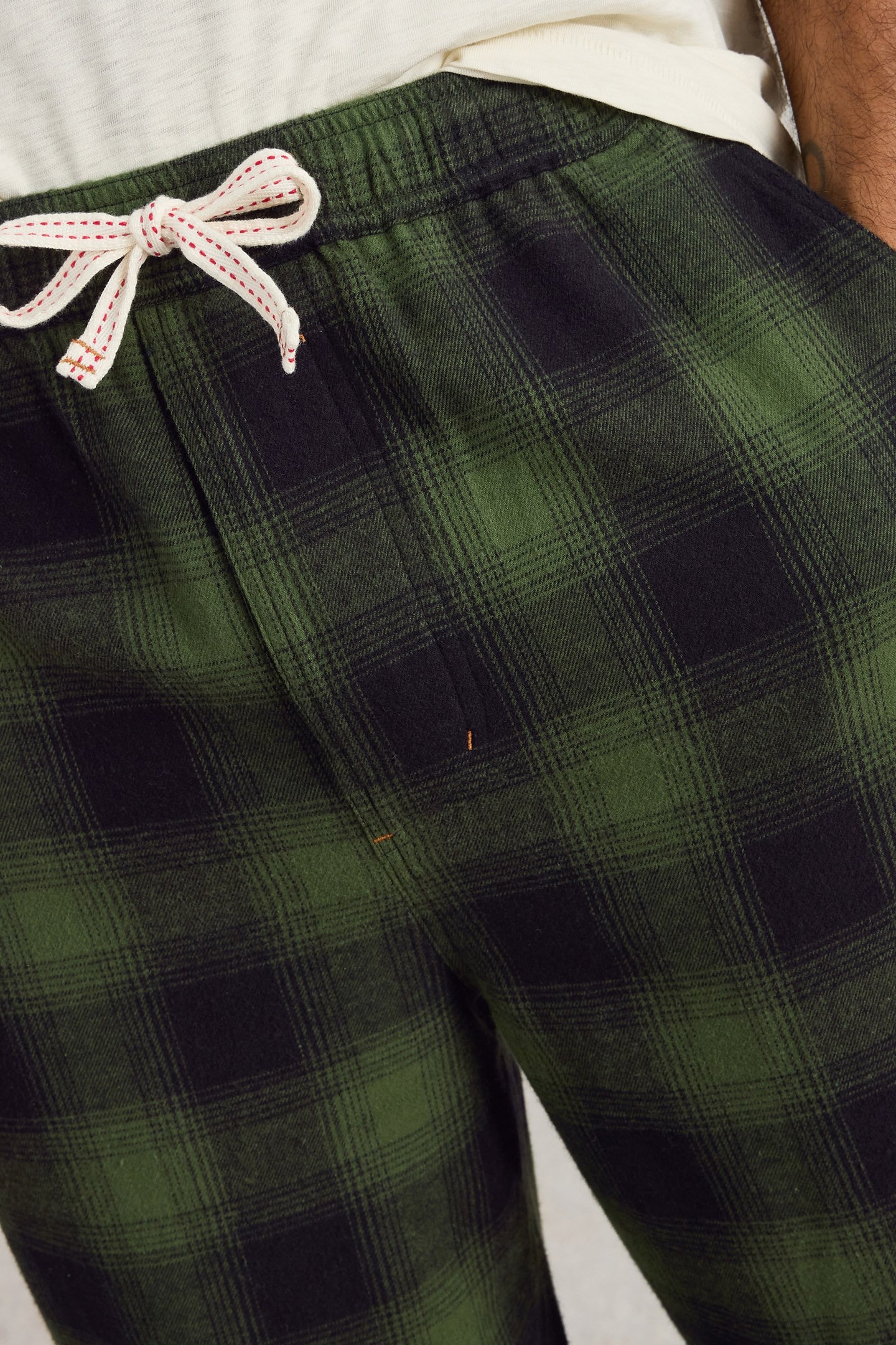 MOORLAND FLANNEL PJ TROUSER GREEN MULTI 5