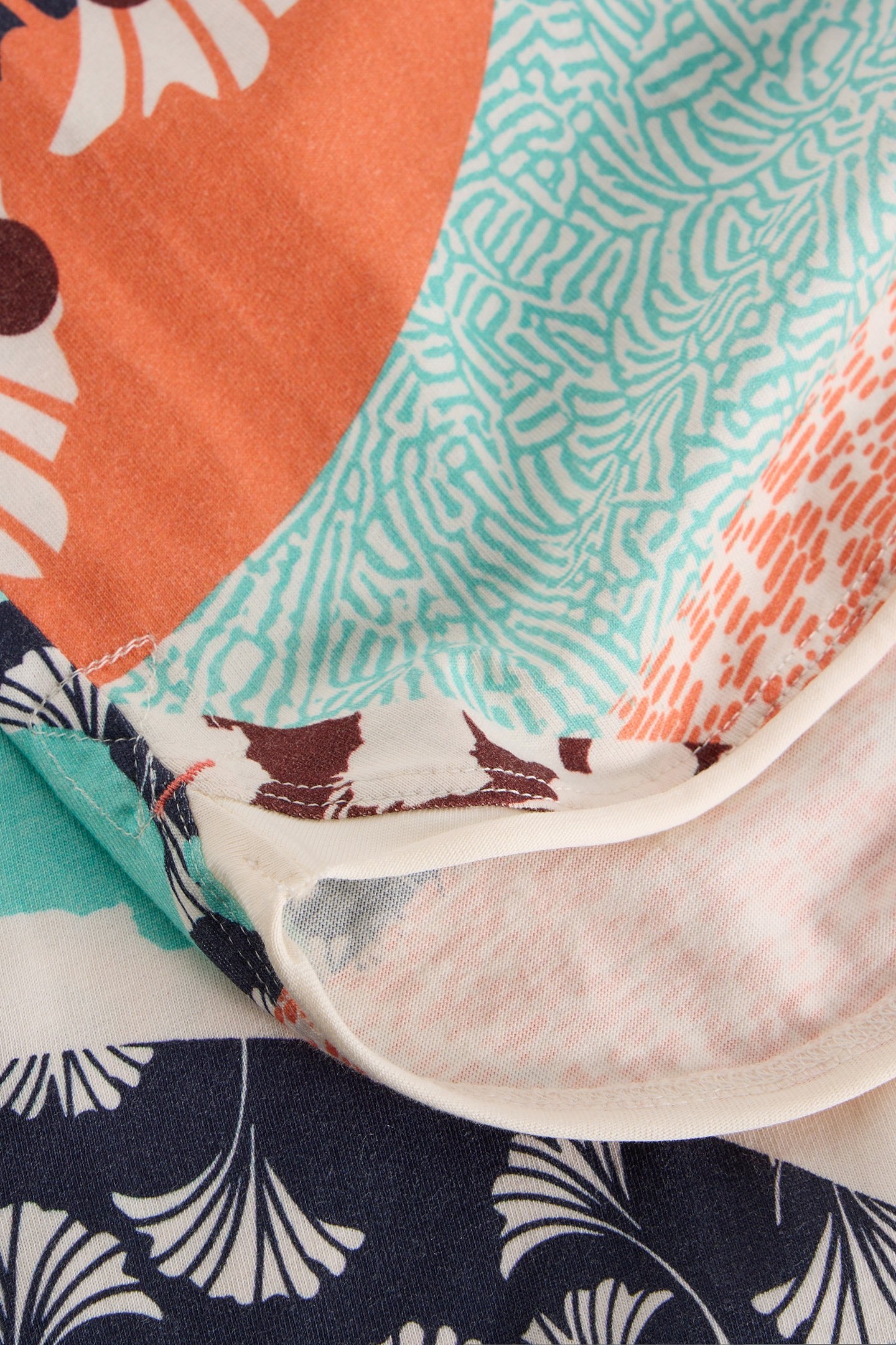 CLARA LS TEE BLUE PRINT 6