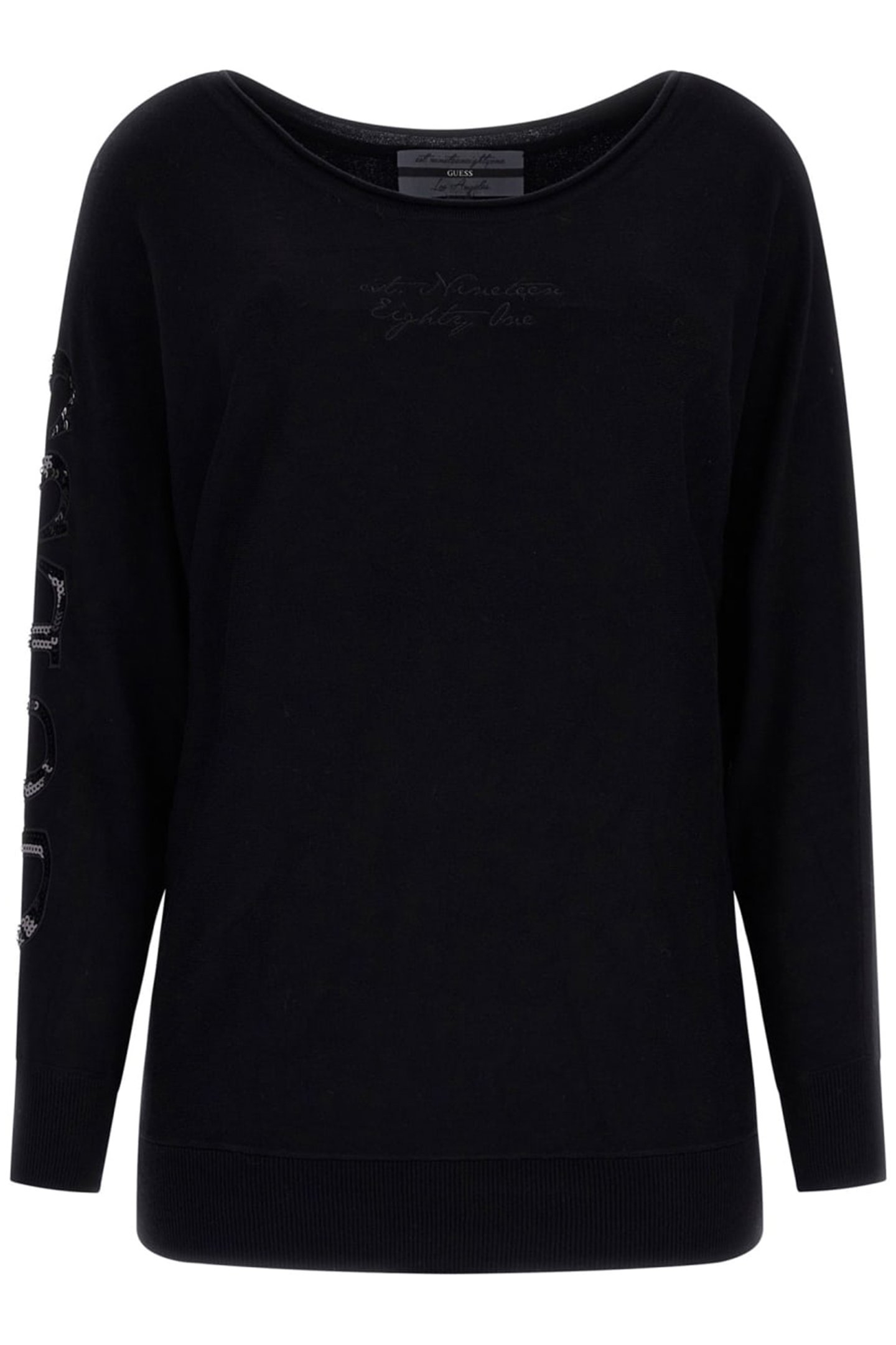 MAEVE LOGO BAT SLEEV JET BLACK A996 1