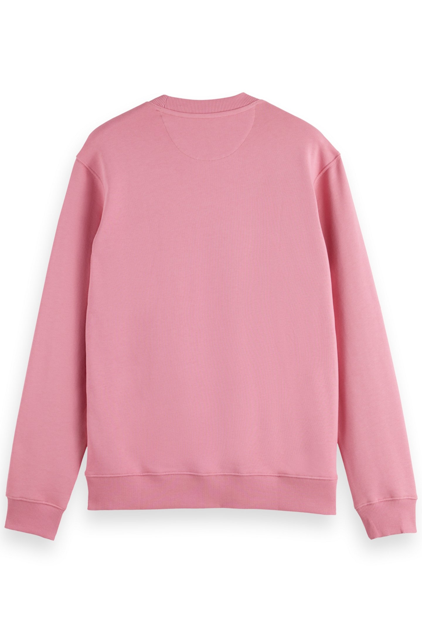 ESSENTIAL BADGE CREW SWEAT POETRY PINK 2