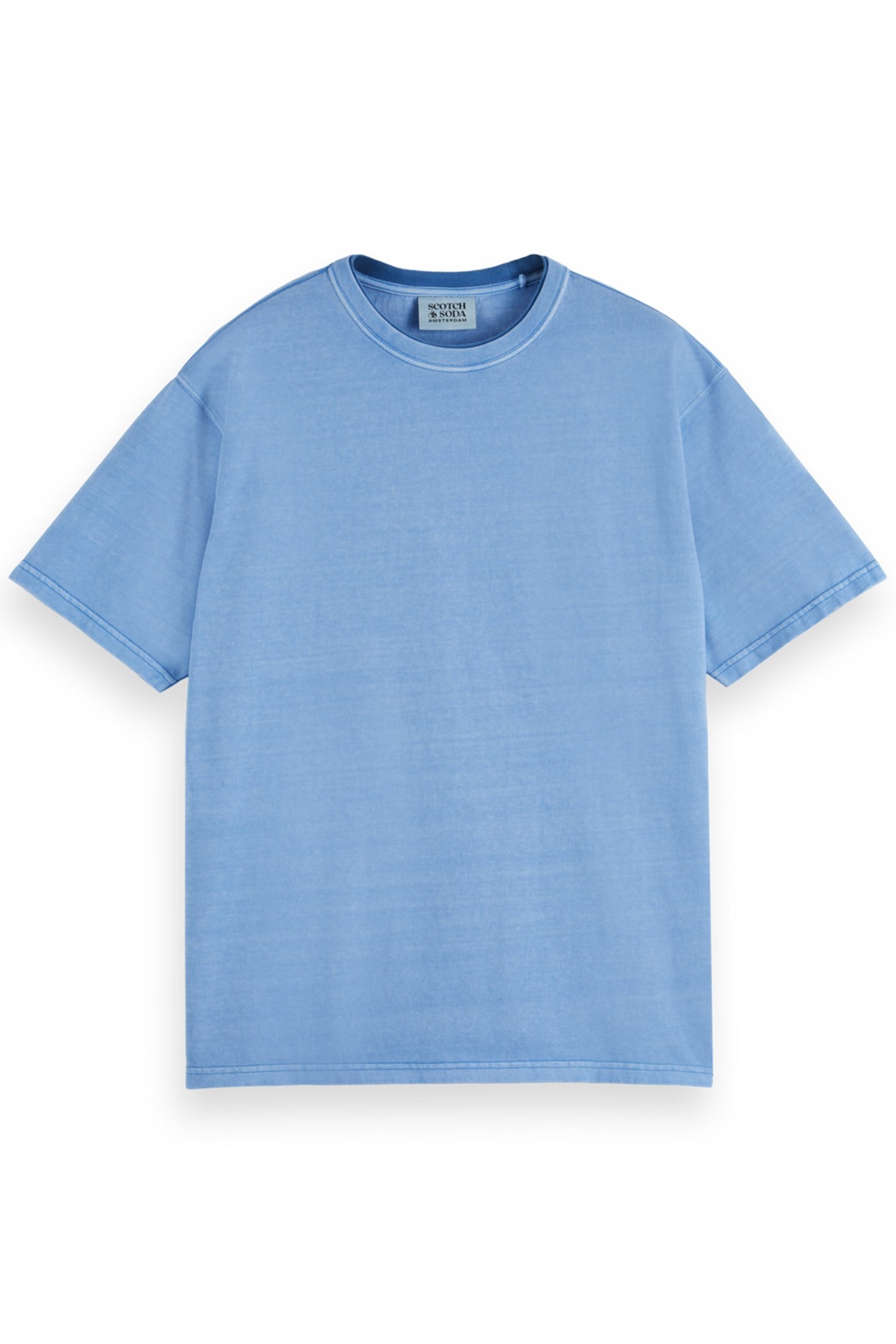 3 CROSSES PROGRAM LOOSE FIT T-SHIRT SS MYSTIC BLUE 1