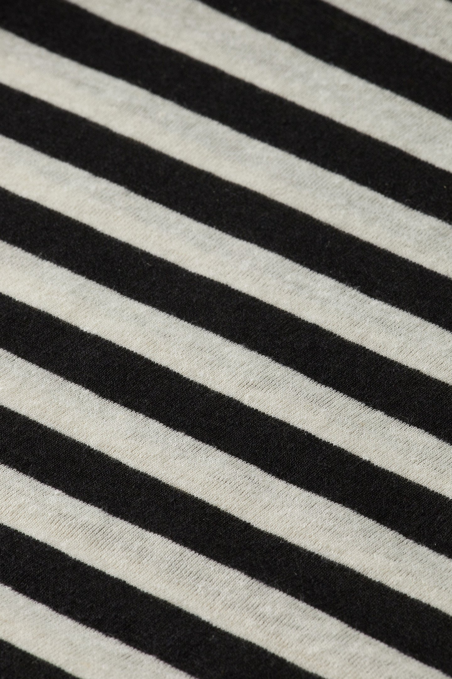 STRIPED LONG SLEEVE T-SHIRT WITH LUREX BINDING SOFT ICE BLAC 3