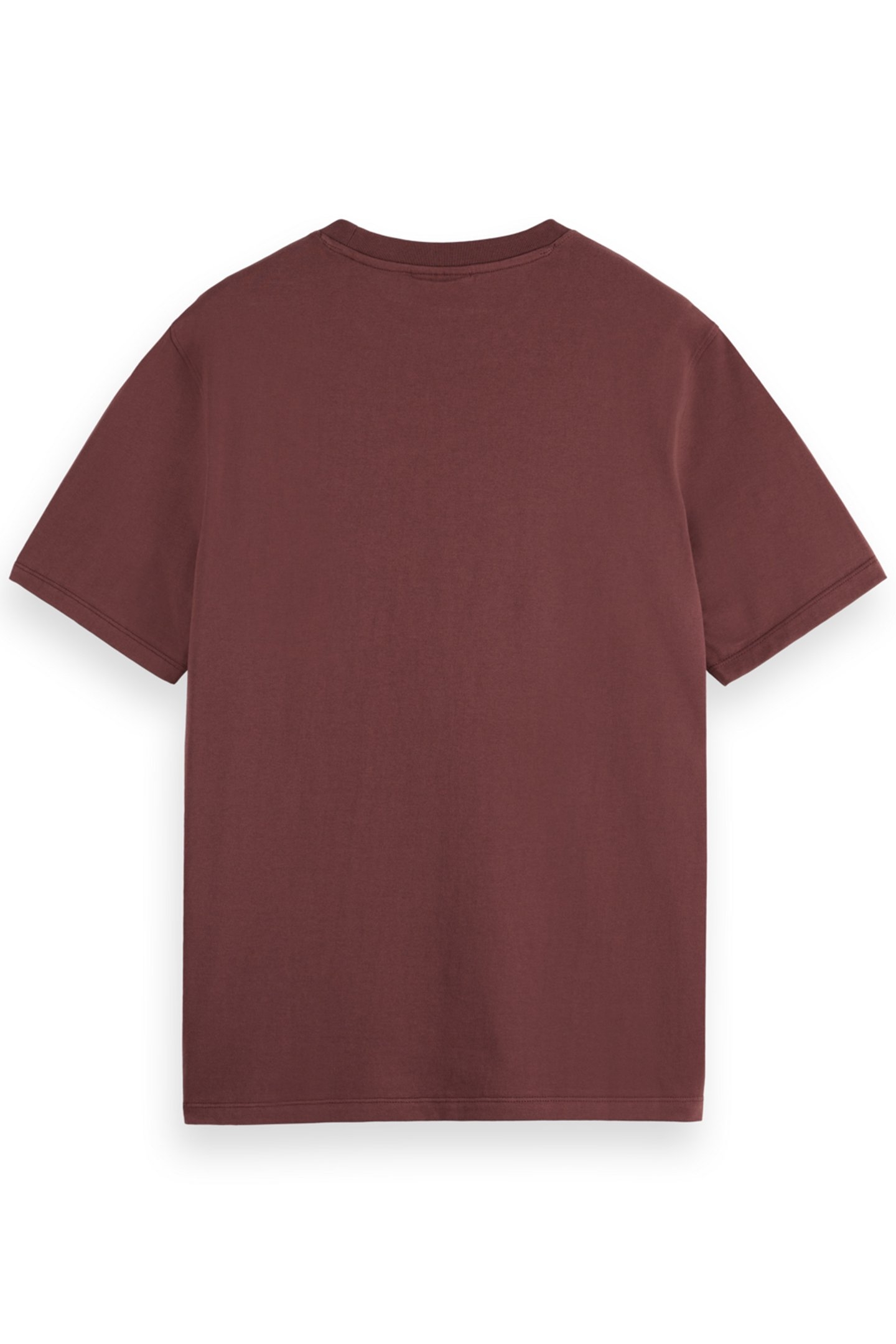 CHEST ARTWORK T-SHIRT RICH MAHOGANY 5