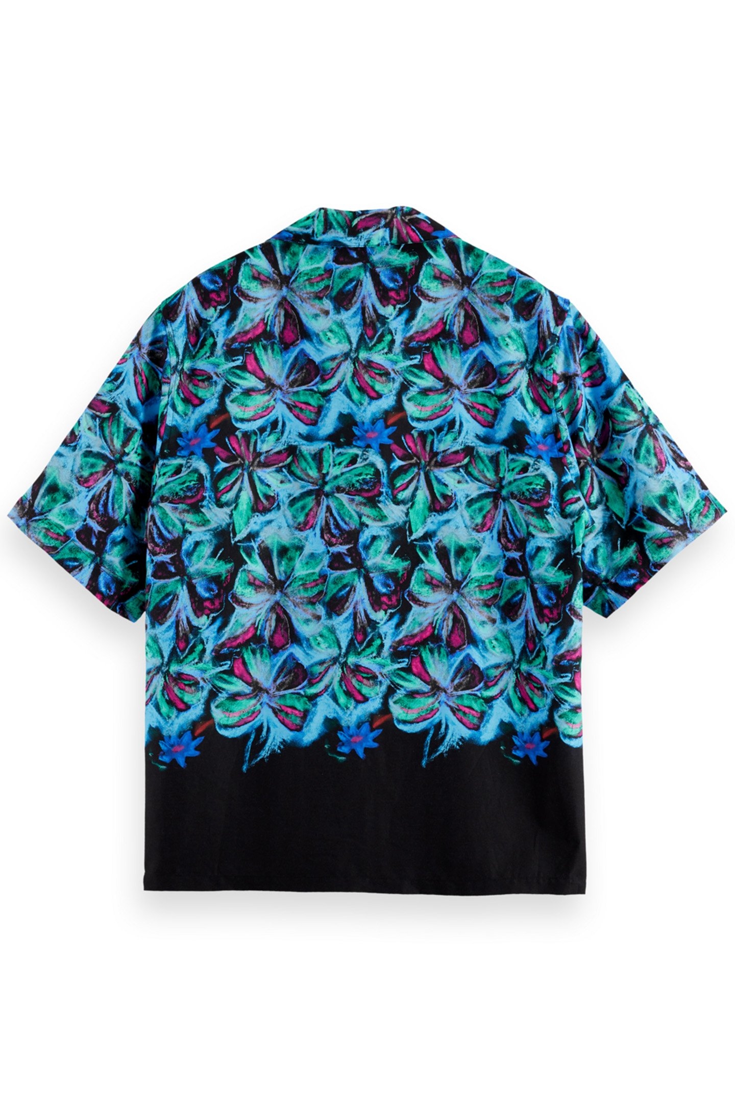 RELAXED FIT TENCEL AOP SHIRT PASTEL FLOWER 2