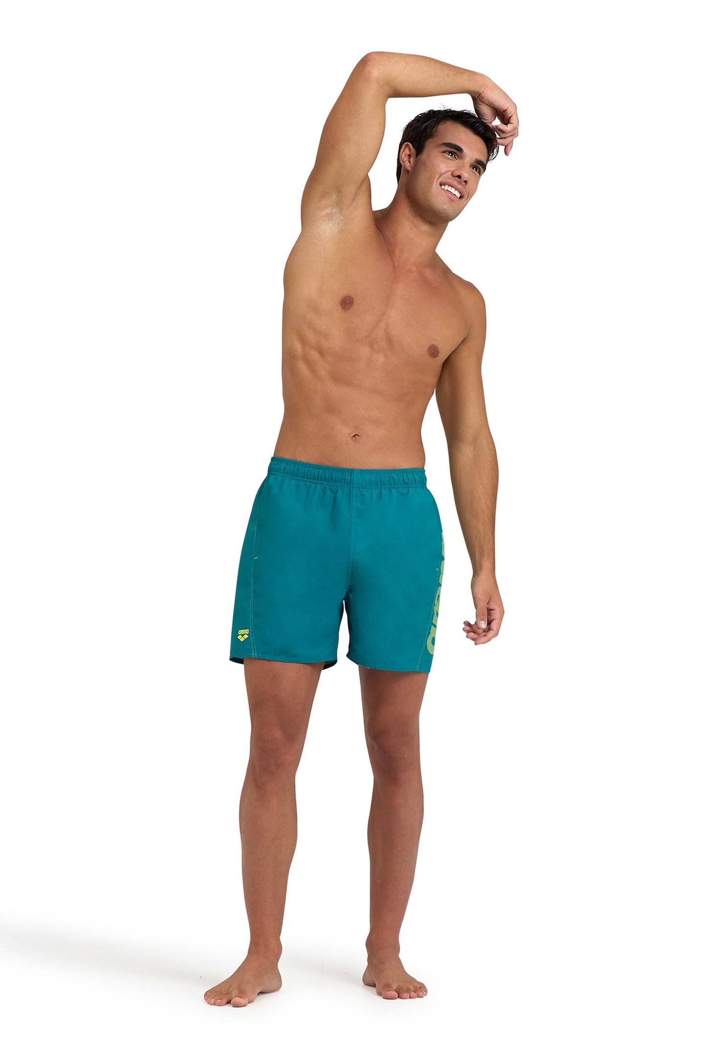 FUNDAMENTALS ARENA LOGO BOXER R GREEN LAKE-SOFT GREEN 3
