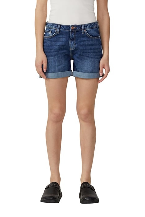 S.OLIVER-QS JEANS SHORTS BLUE DENIM 1