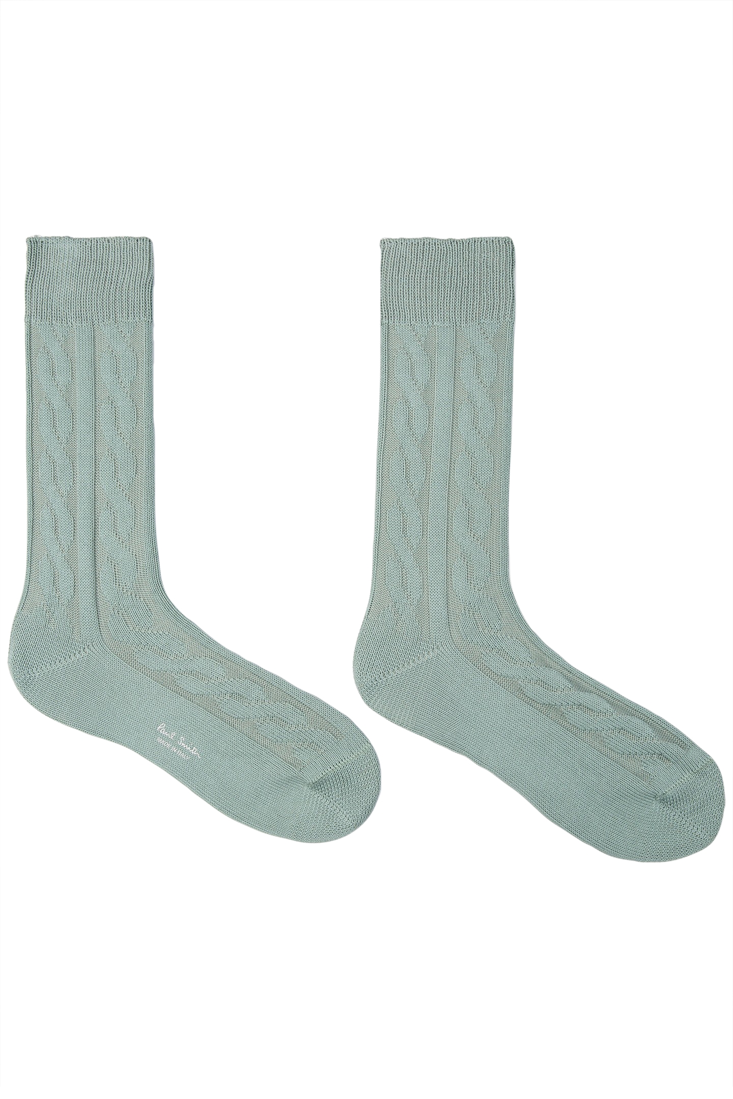 MEN SOCK LUXOR CABLE EMERALD GREEN 2