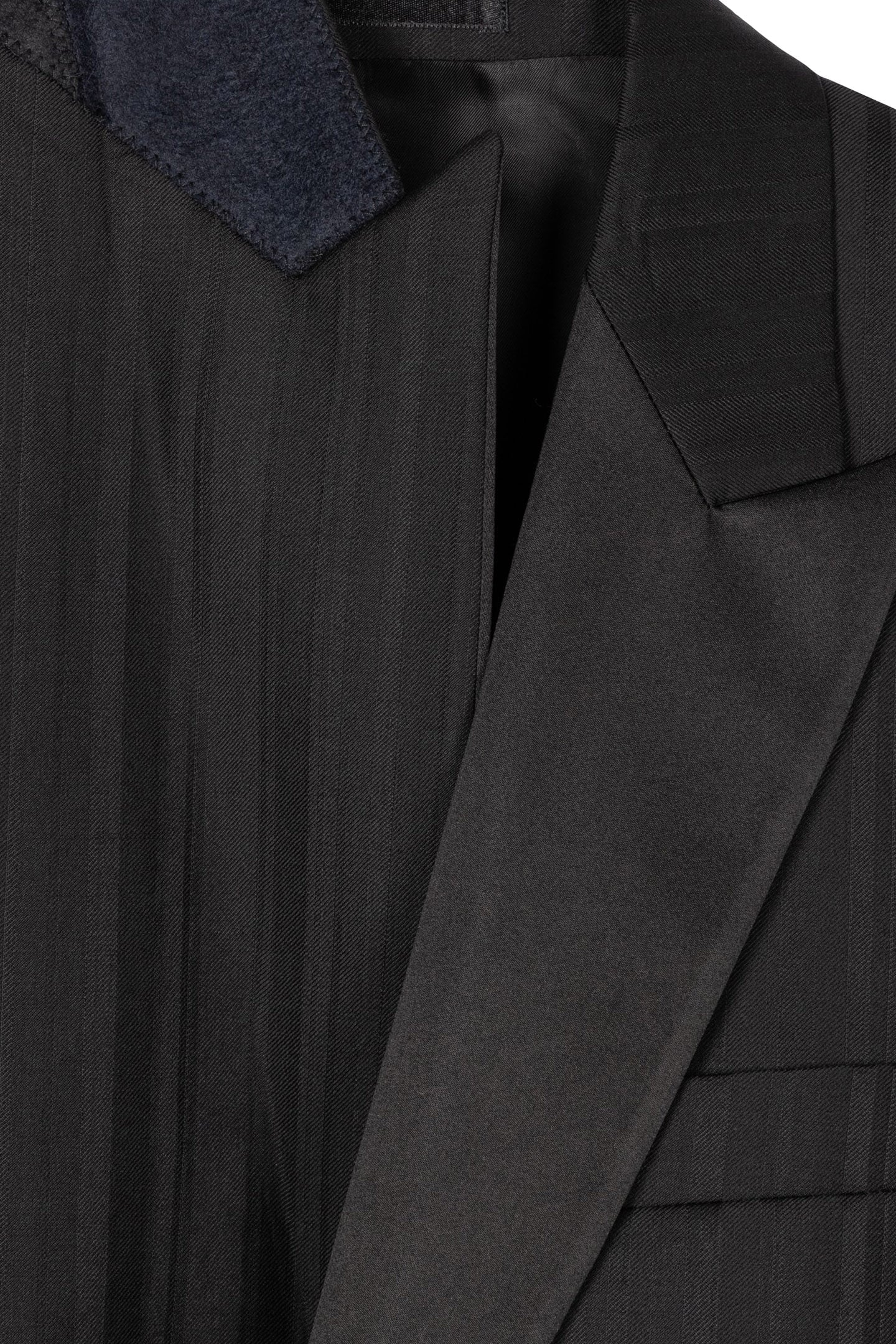 MENS EVENING 1 BUTTON JACKET BLACK 6