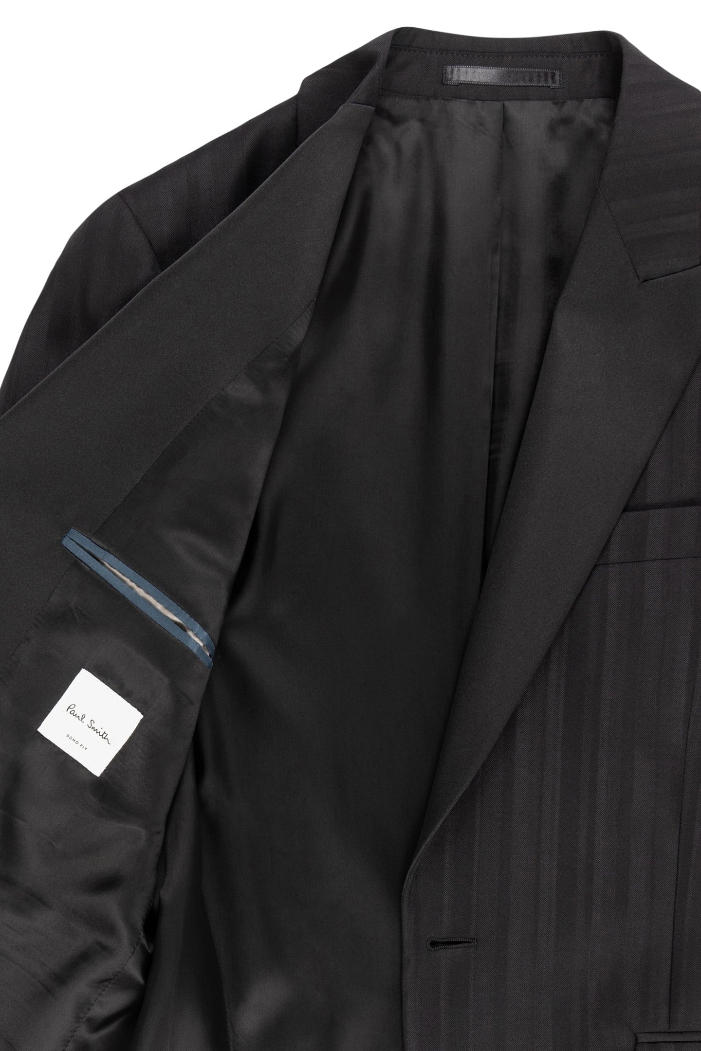 MENS EVENING 1 BUTTON JACKET BLACK 5