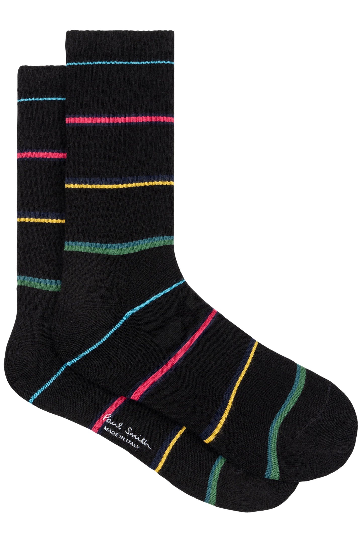 SOCK PS CILLIAN STRIPE BLACK 1