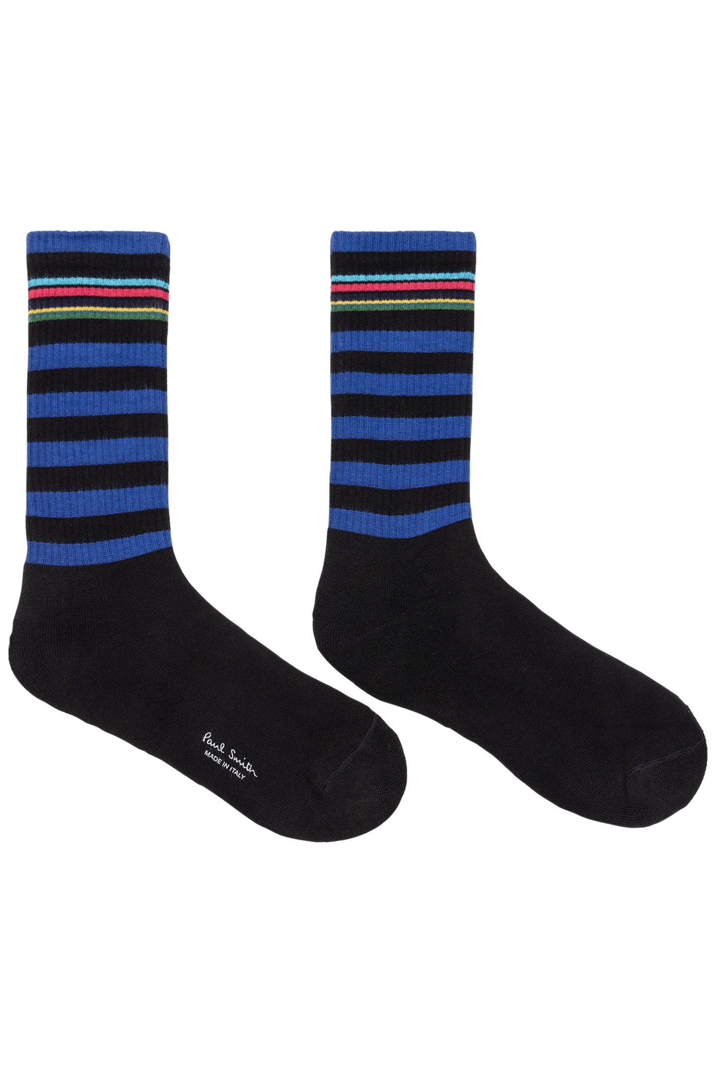 SOCK PS CONNOR STRIPE BLACK 2