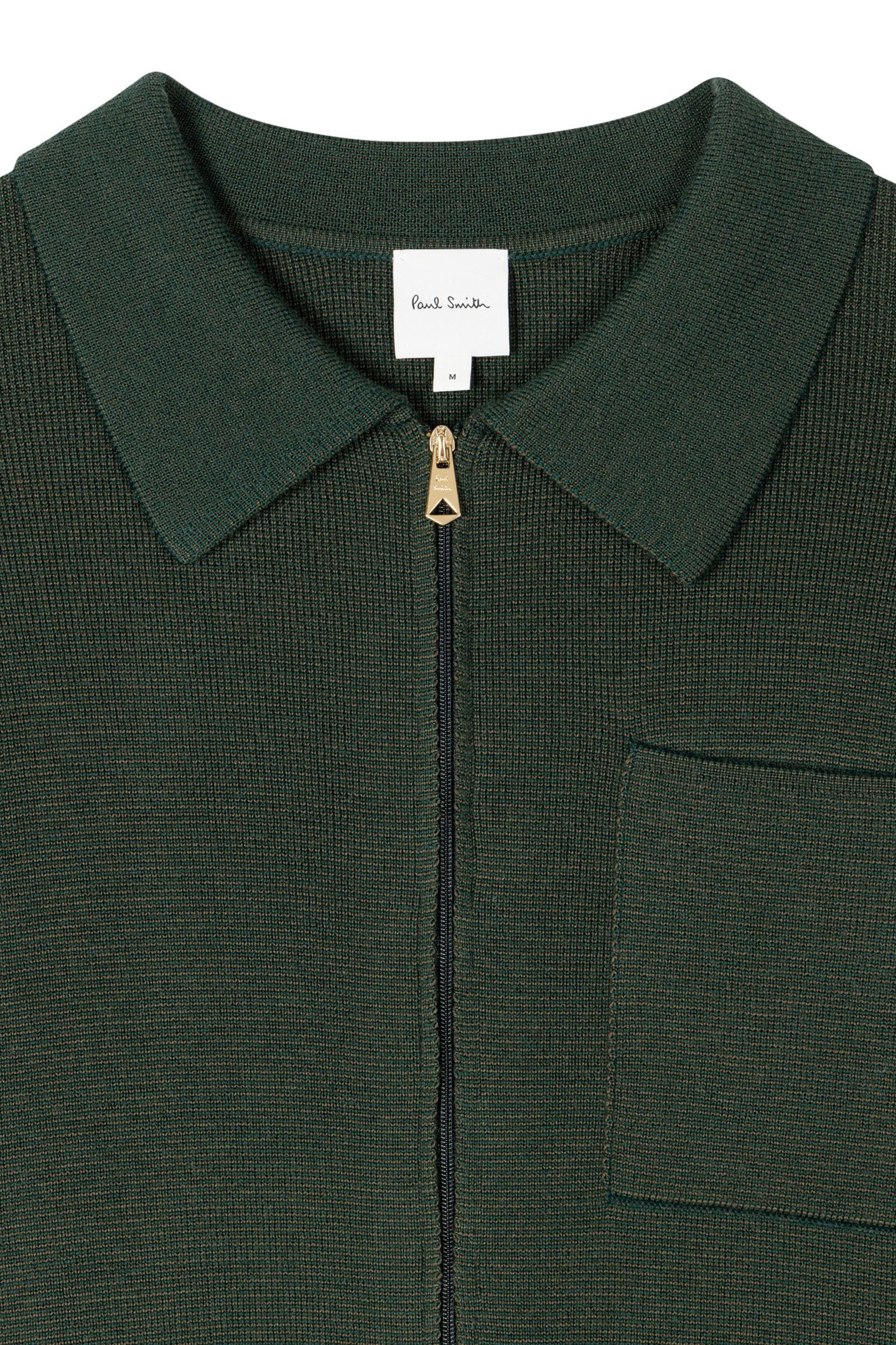 MENS CARDIGAN ZIP THRU BOTTLE GREEN 7