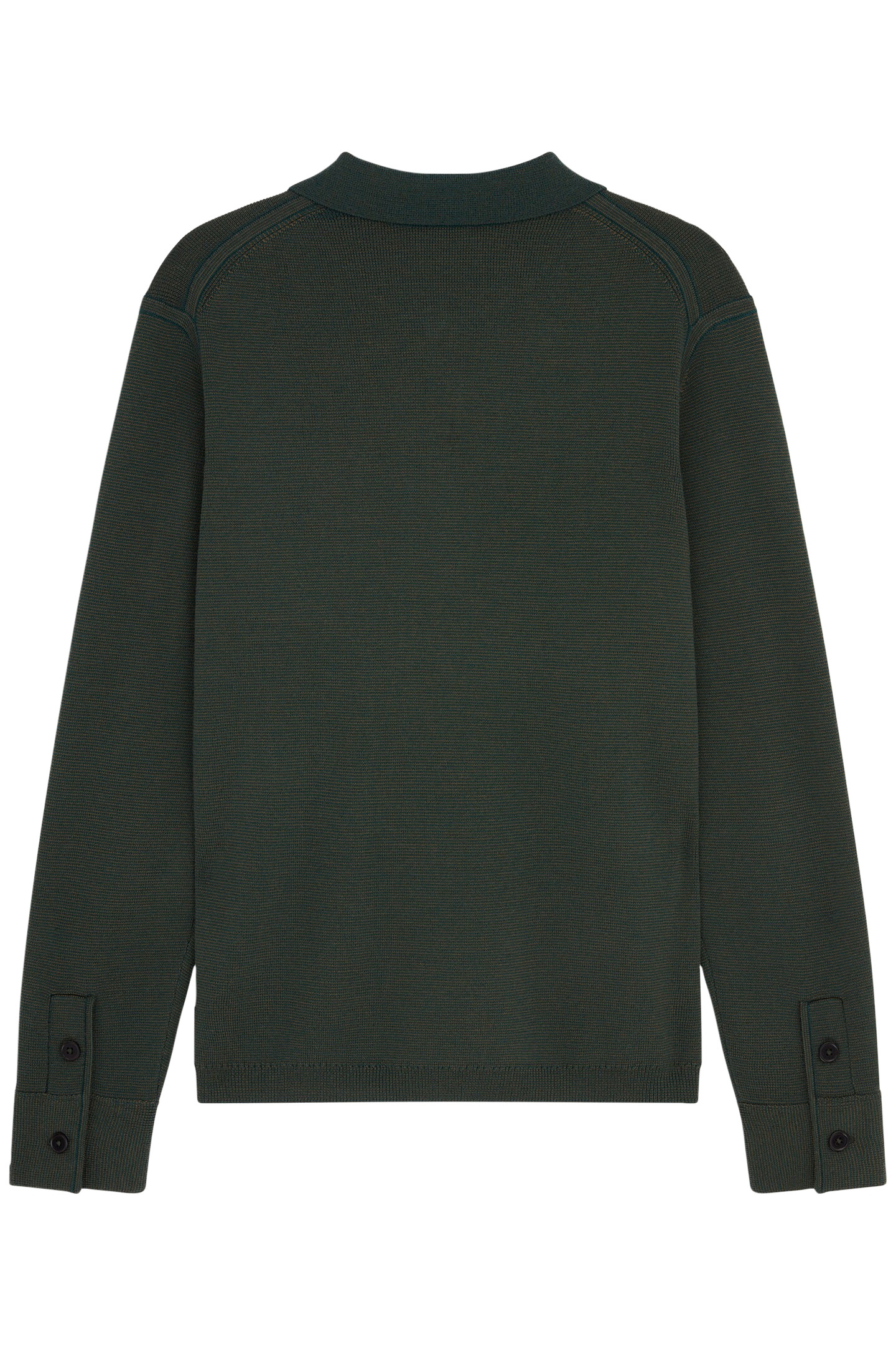 MENS CARDIGAN ZIP THRU BOTTLE GREEN 5