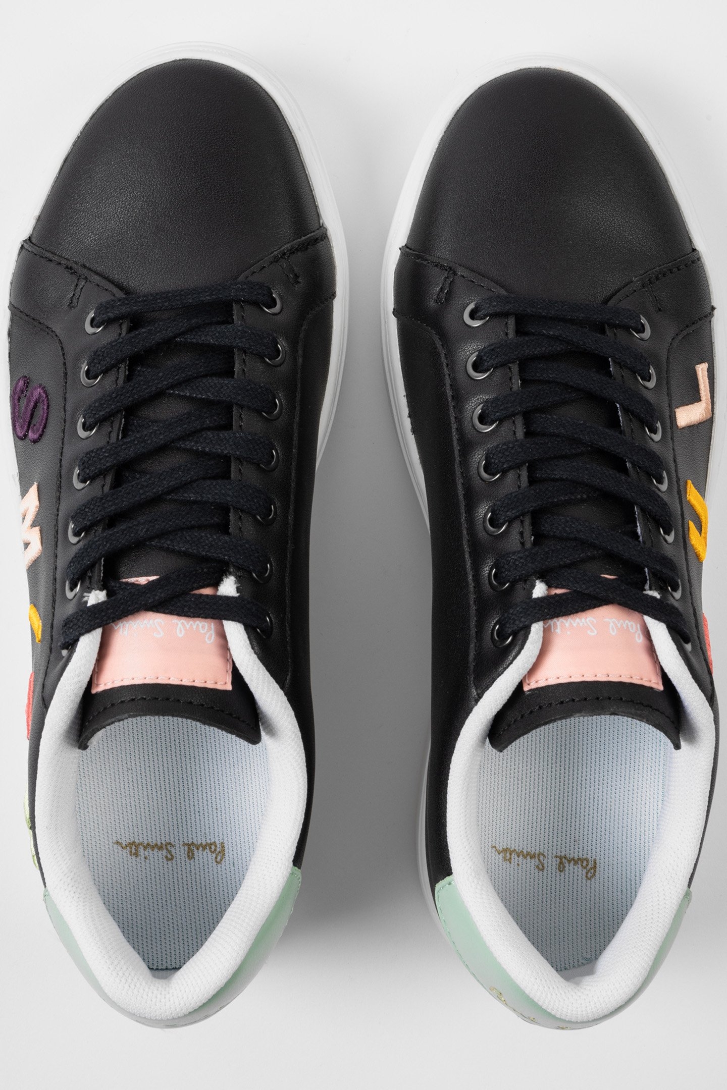 SHOE LAPIN BLACK LETTERS BLACK 3