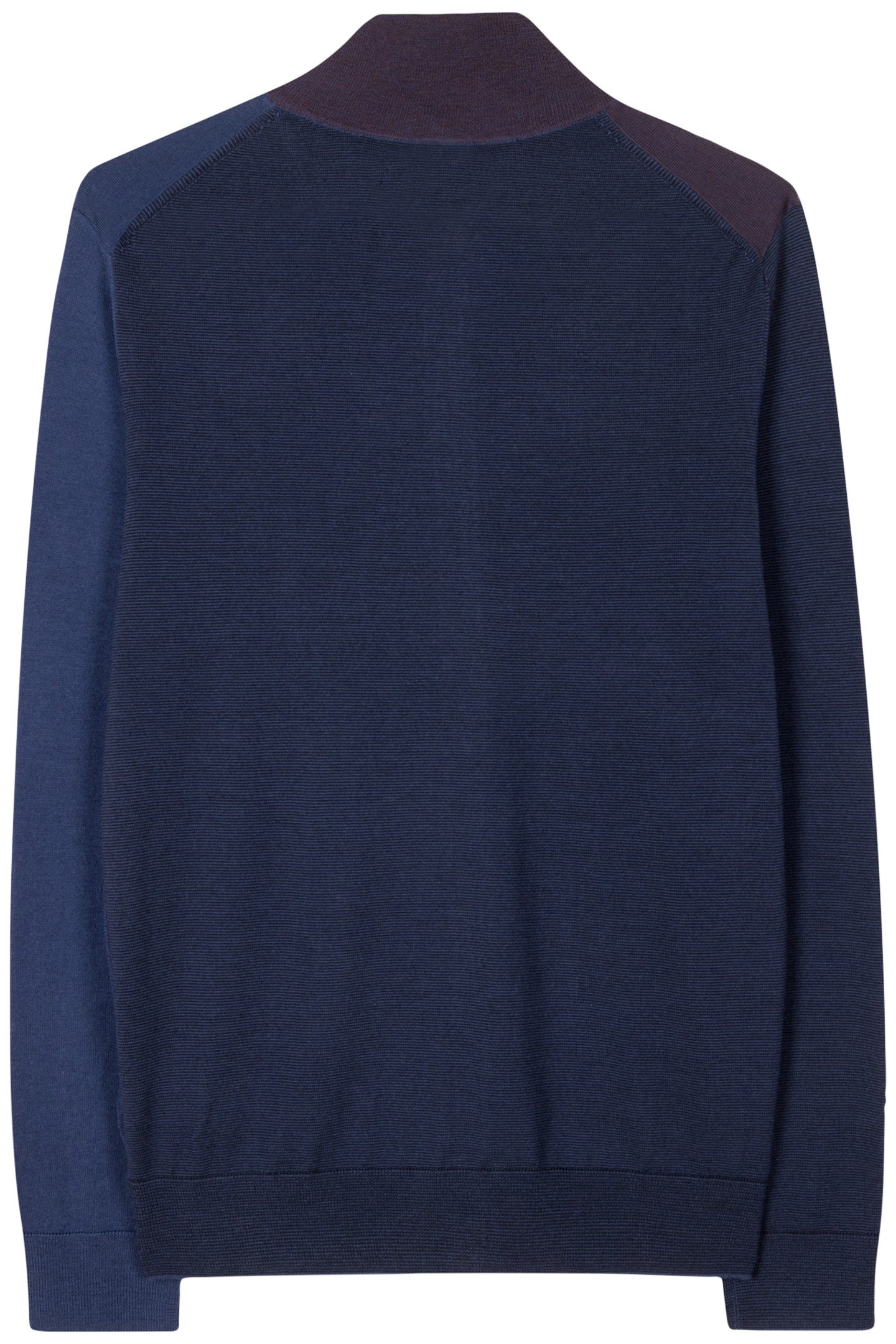 MENS CARDIGAN ZIP THRU INDIGO 2