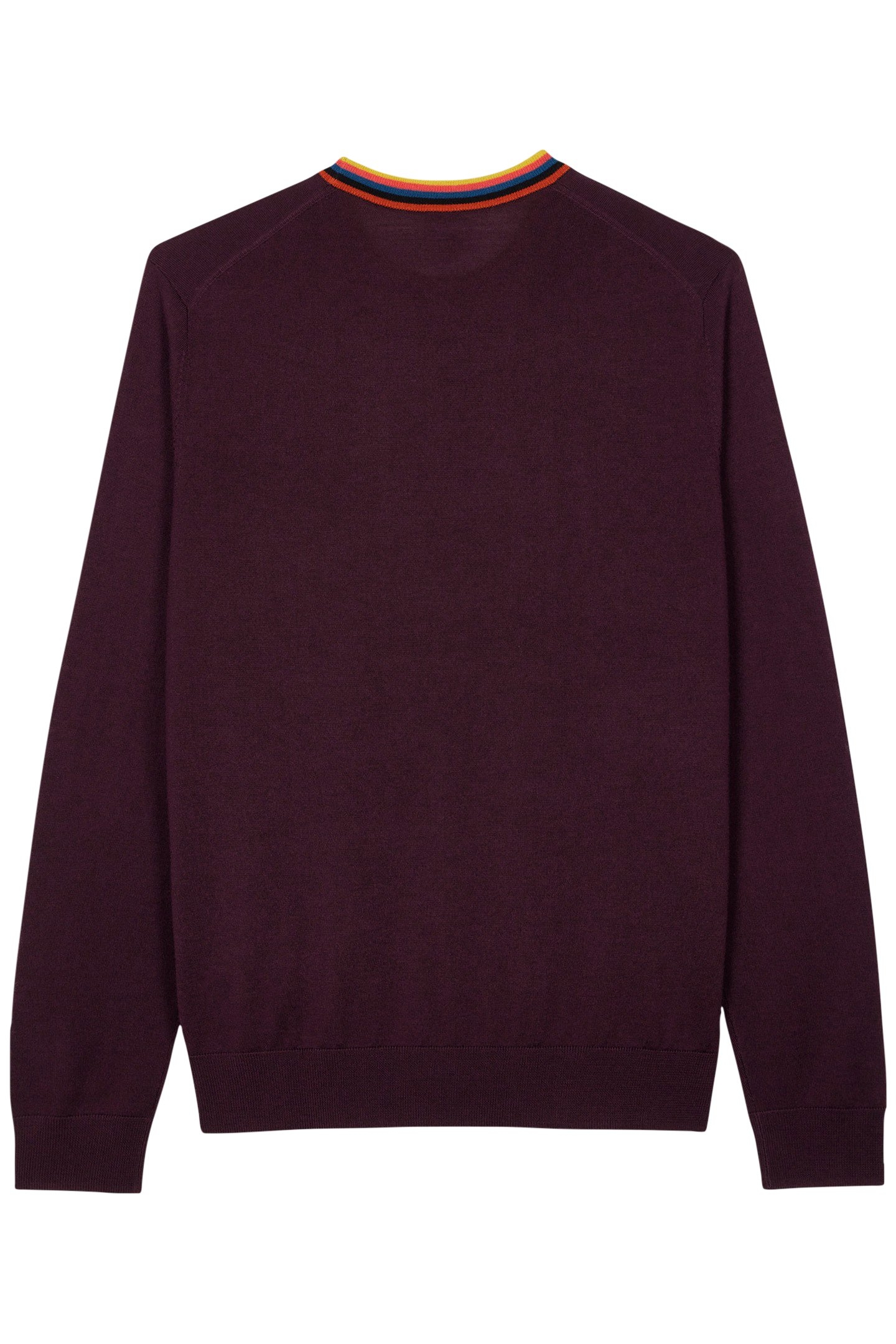 SWEATER CREW NECK BURGUNDY/BORDE 2