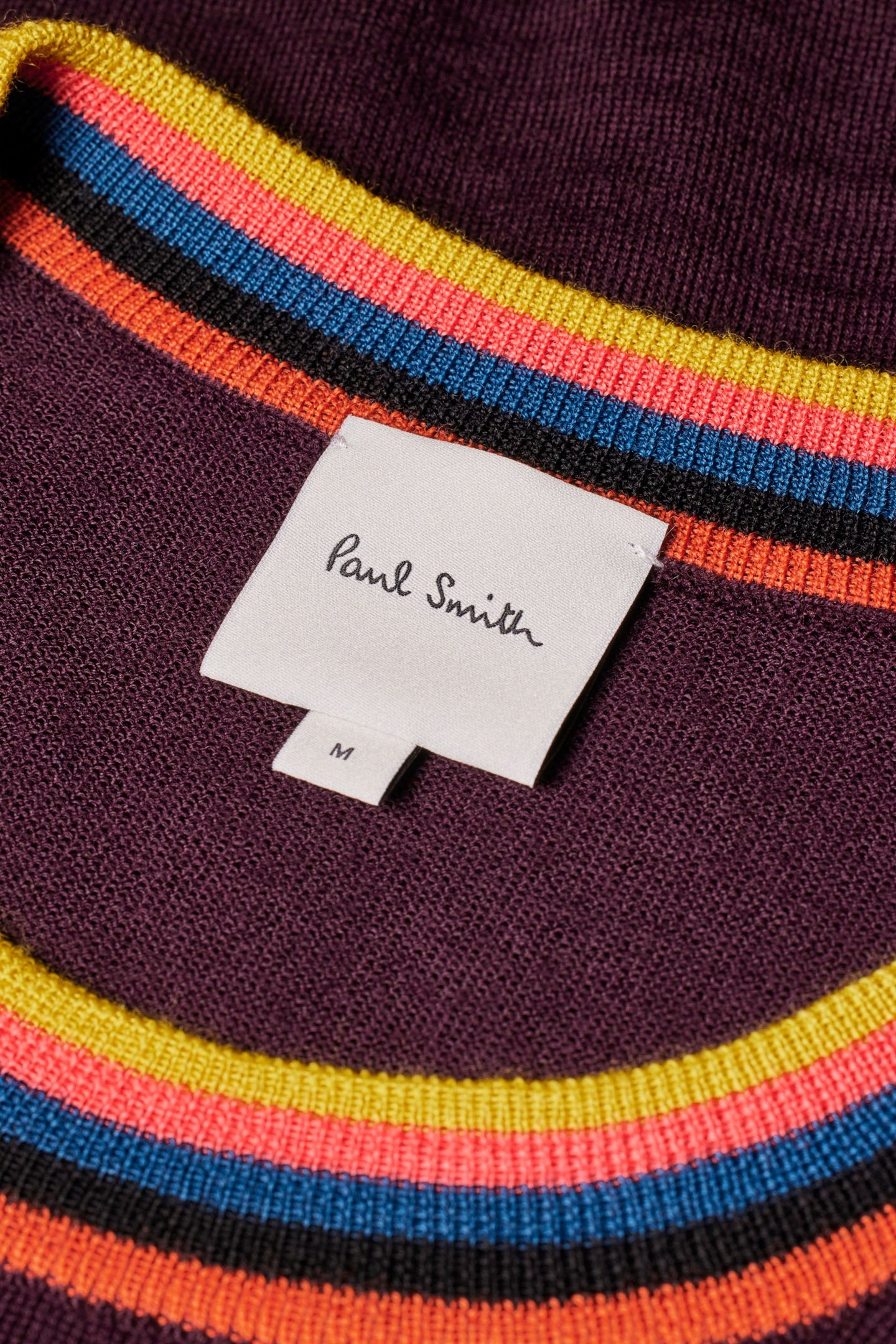 SWEATER CREW NECK BURGUNDY/BORDE 3