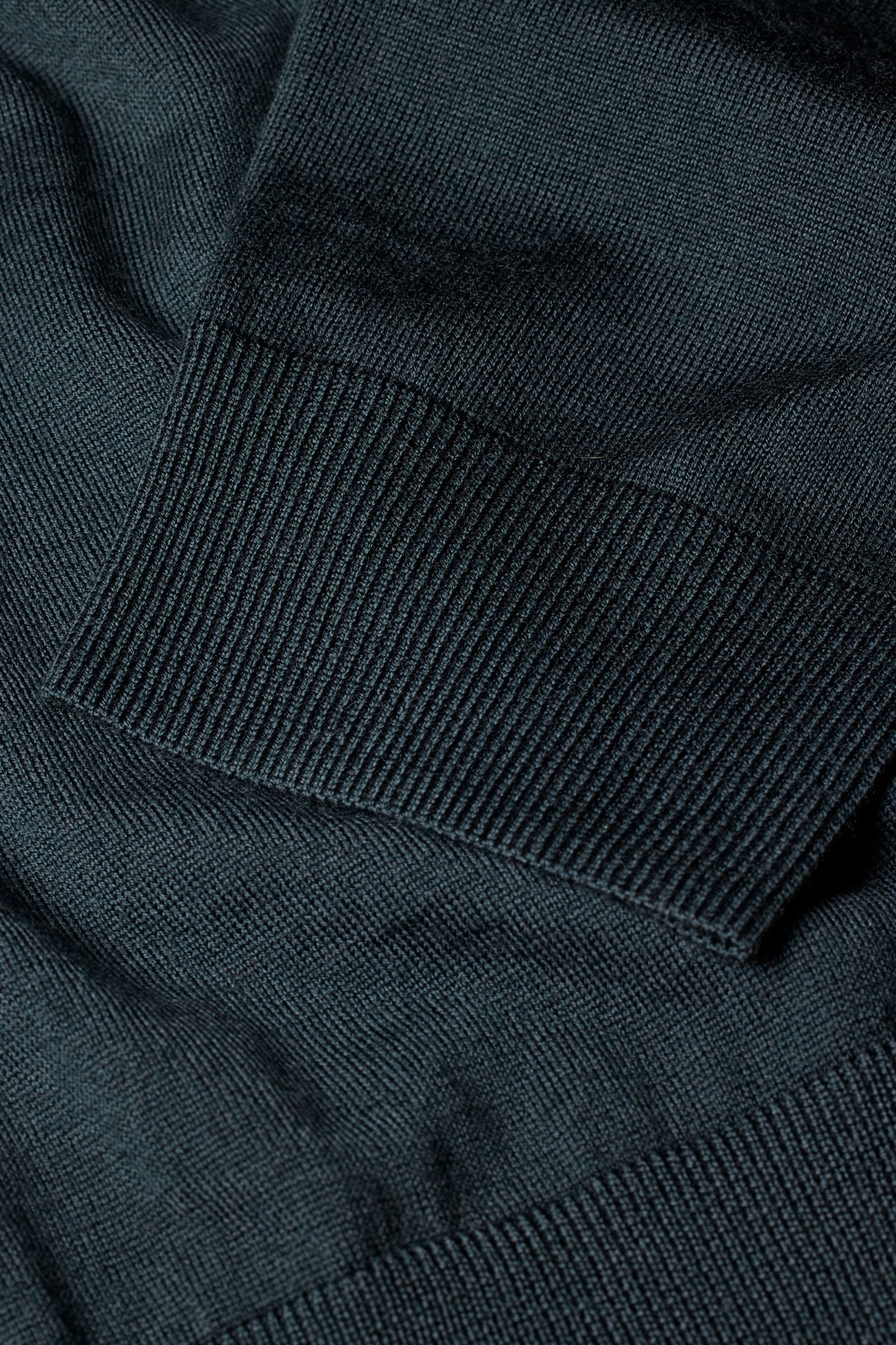 SWEATER CREW NECK PETROL GREEN 5