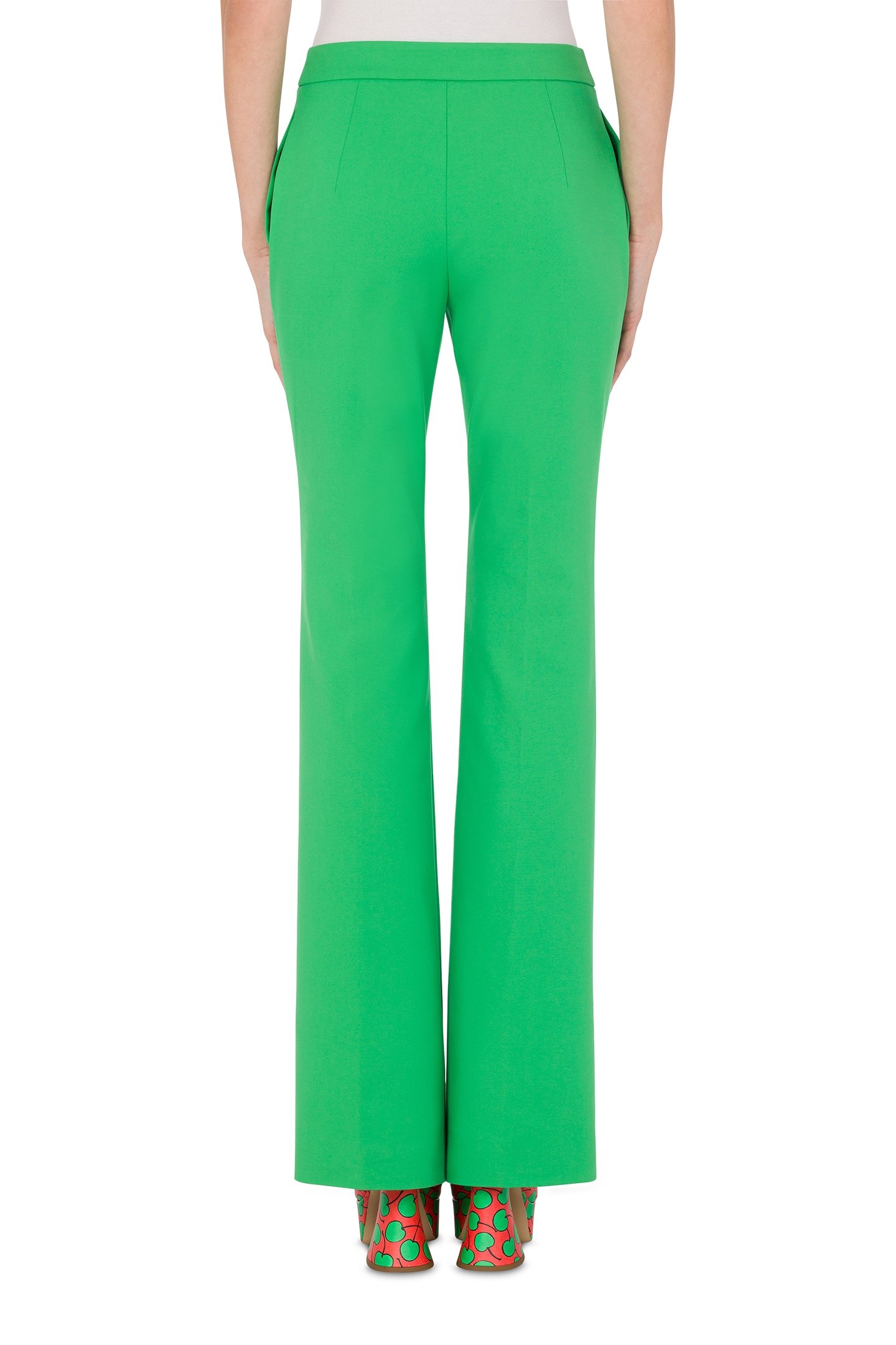 60'S STRETCH CANVAS TROUSERS GREEN 2