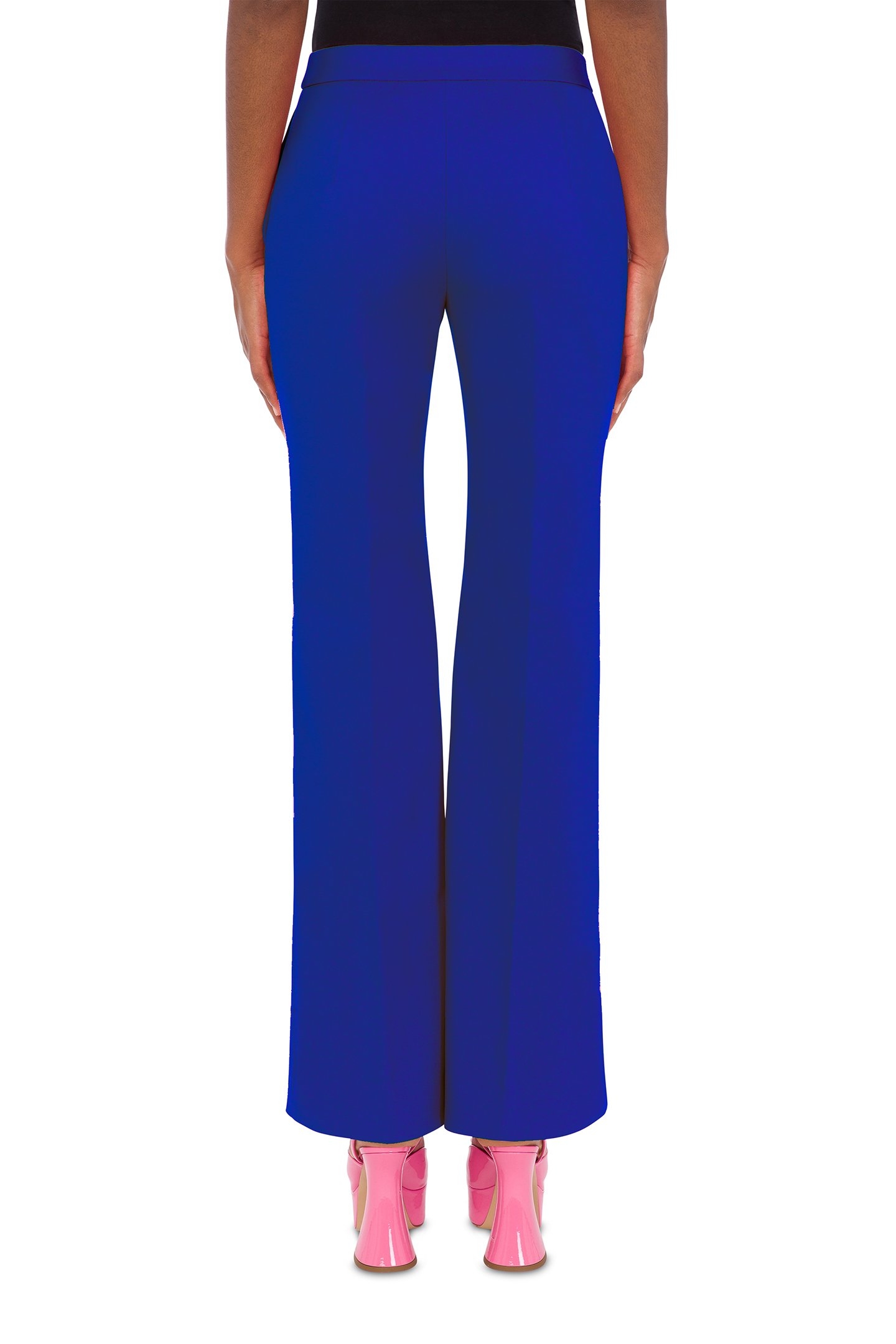 60'S STRETCH CANVAS TROUSERS BLUE 2